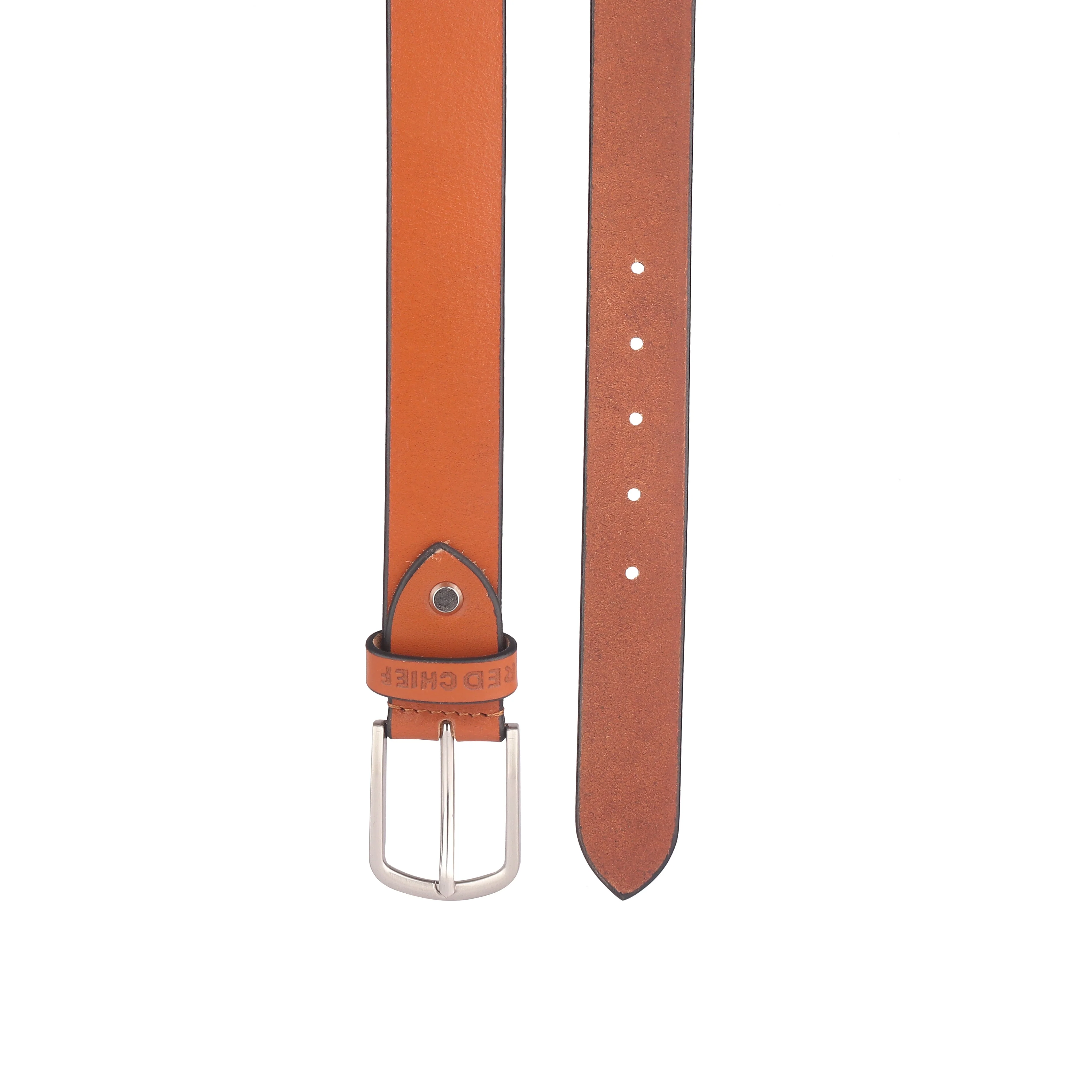 Red Chief Tan Belt for Men A80238 006 - Image 3