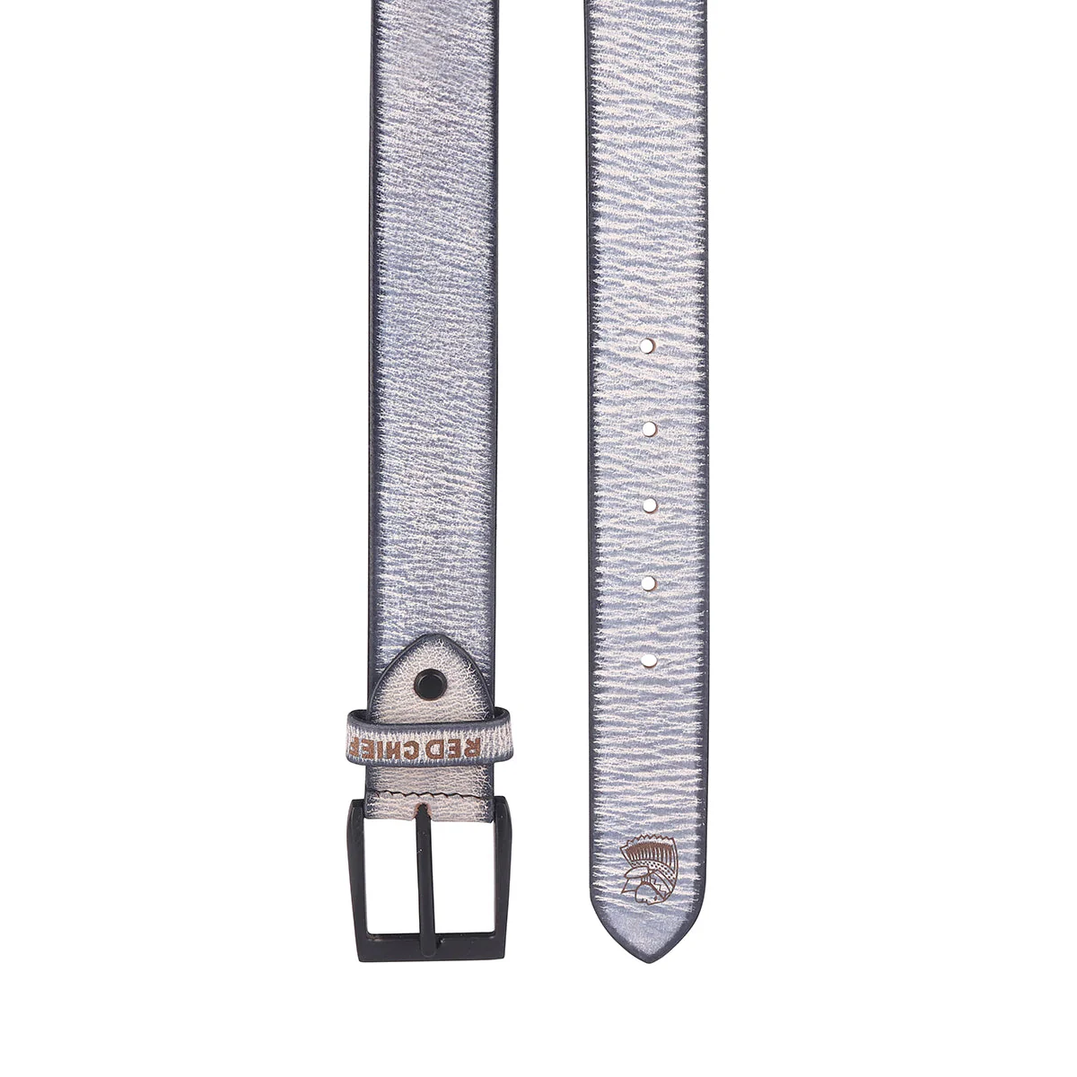 Red Chief Blue Belt for Men A80380 002 - Image 3