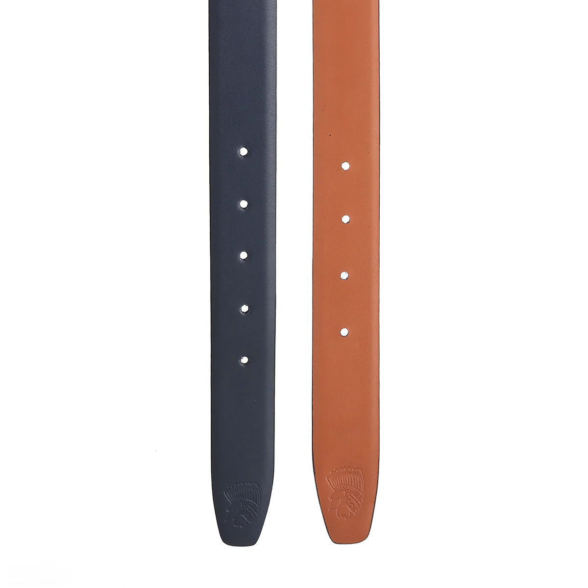Red Chief Blue/Tan Belt for Men A80396 G00379 - Image 4