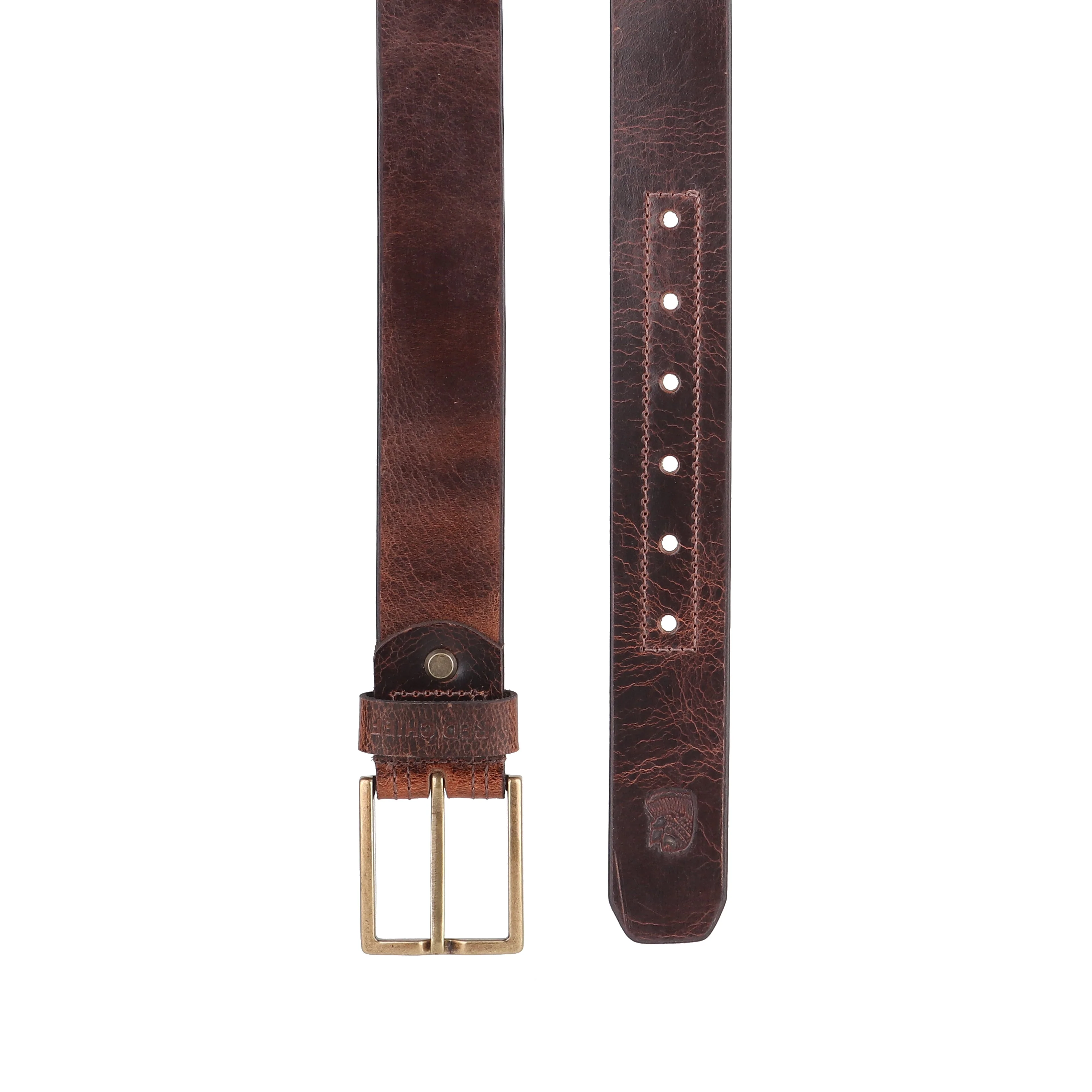Red Chief Brown Belt for Men A80416 003 - Image 3