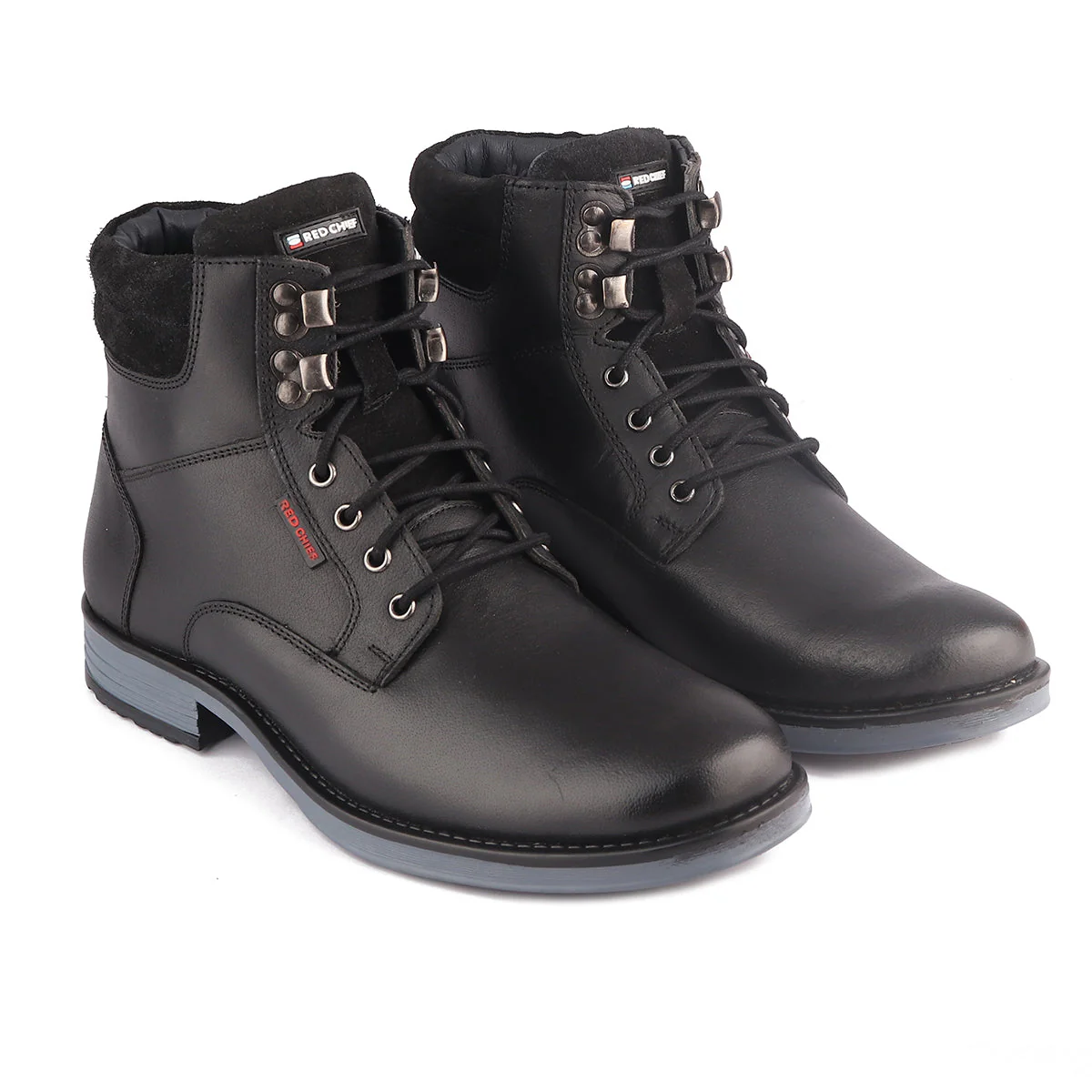 Red Chief Black Casual Boot for Men RC3770 001 - Image 4