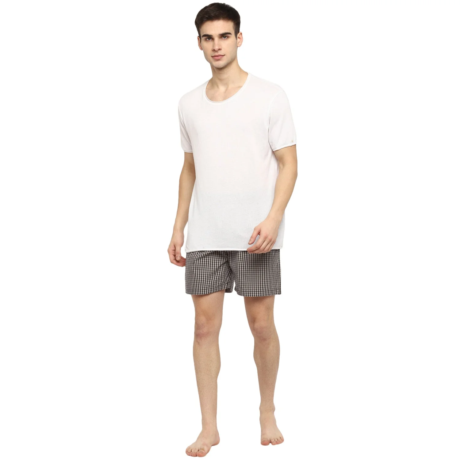 Red Chief Black/Grey Boxer for Men B20010 104 - Image 5