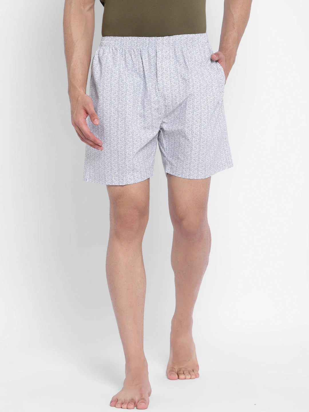 Red Chief White Boxer for Men B20011 057 - Image 4