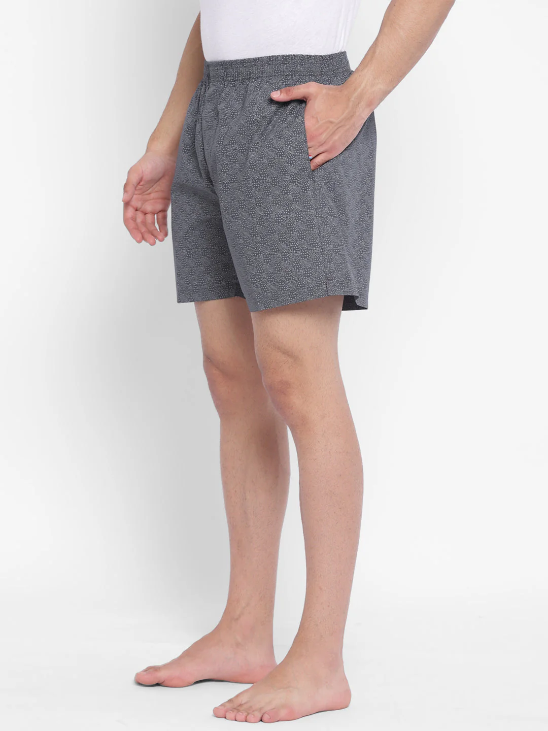 Red Chief Grey Boxer for Men B20012 005 - Image 10