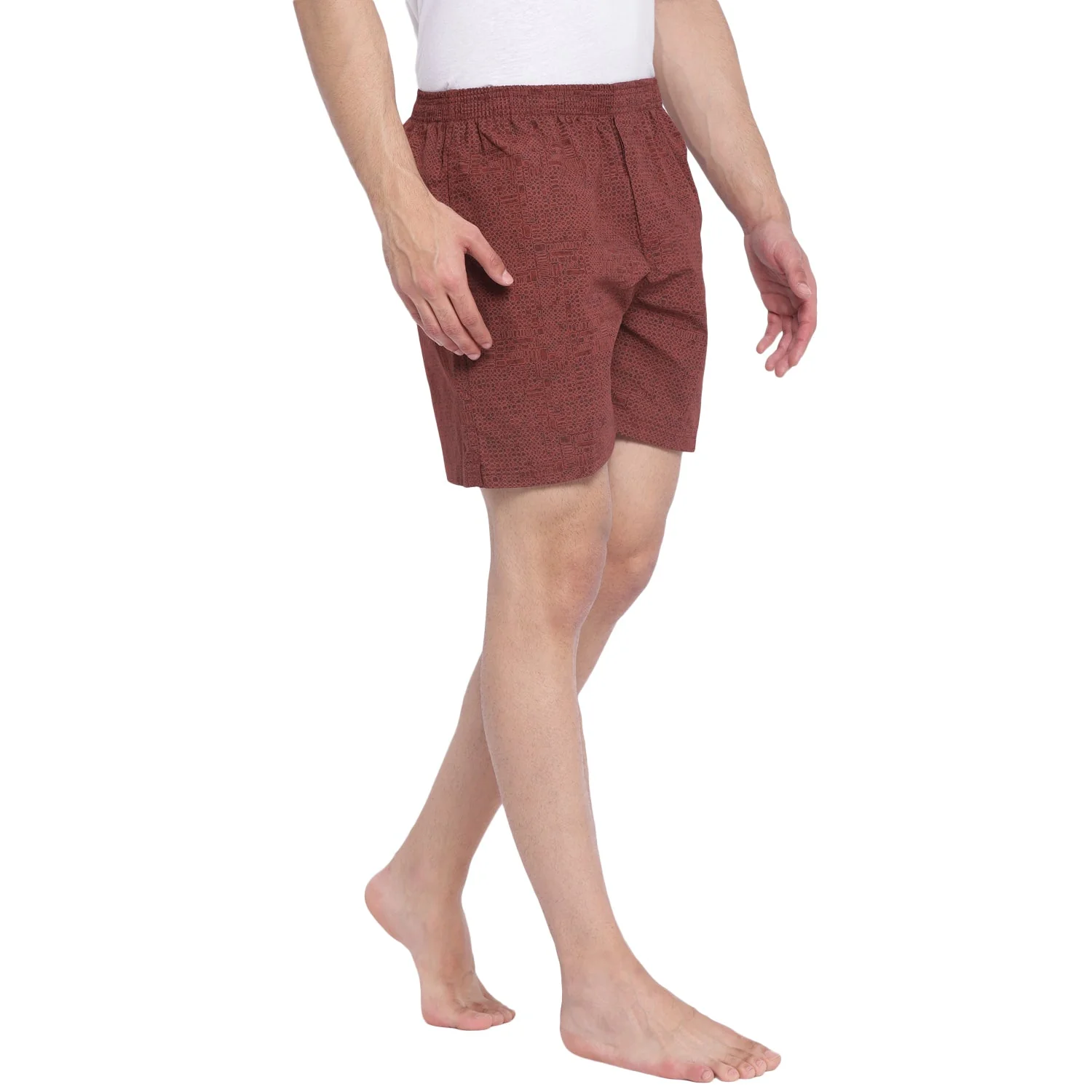 Red Chief Maroon Boxer for Men B20012 376 - Image 11