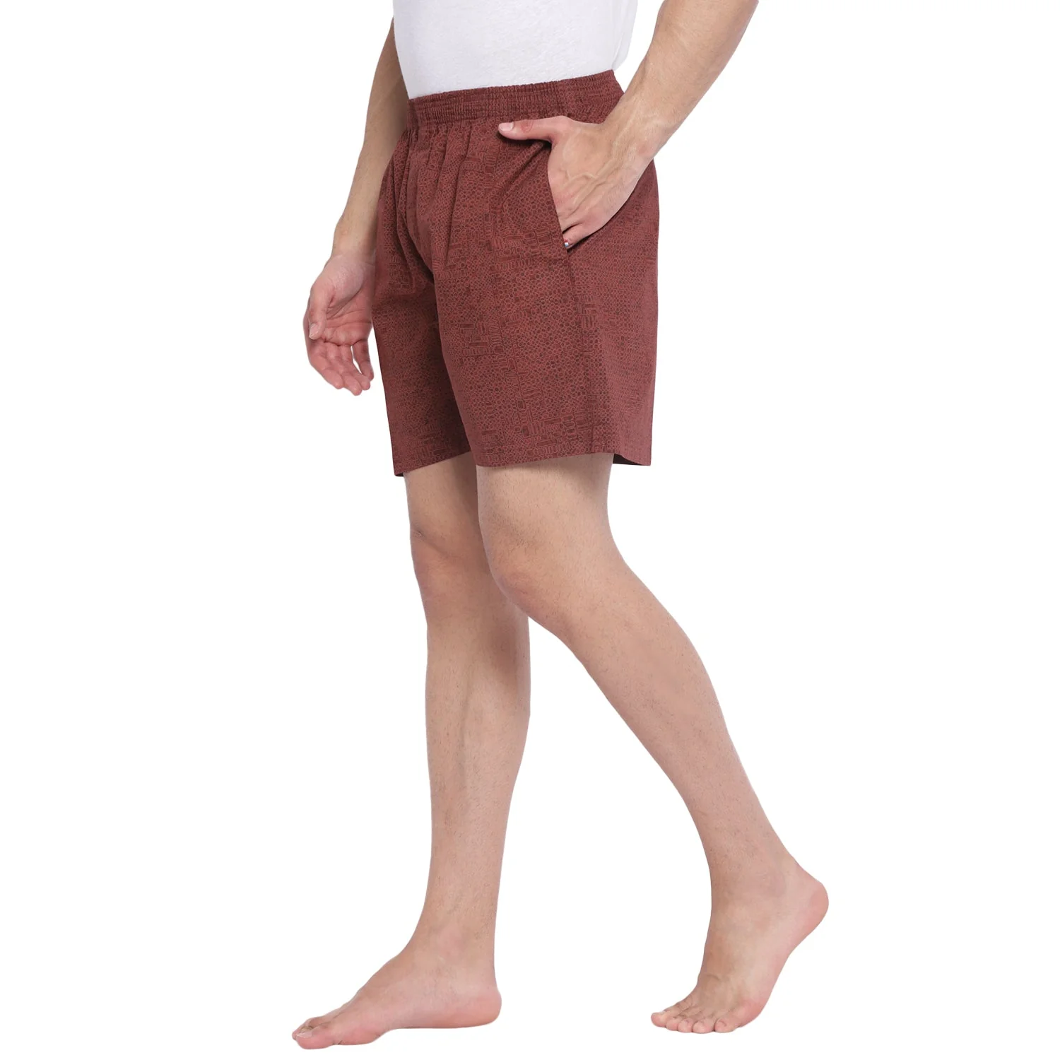 Red Chief Maroon Boxer for Men B20012 376 - Image 9