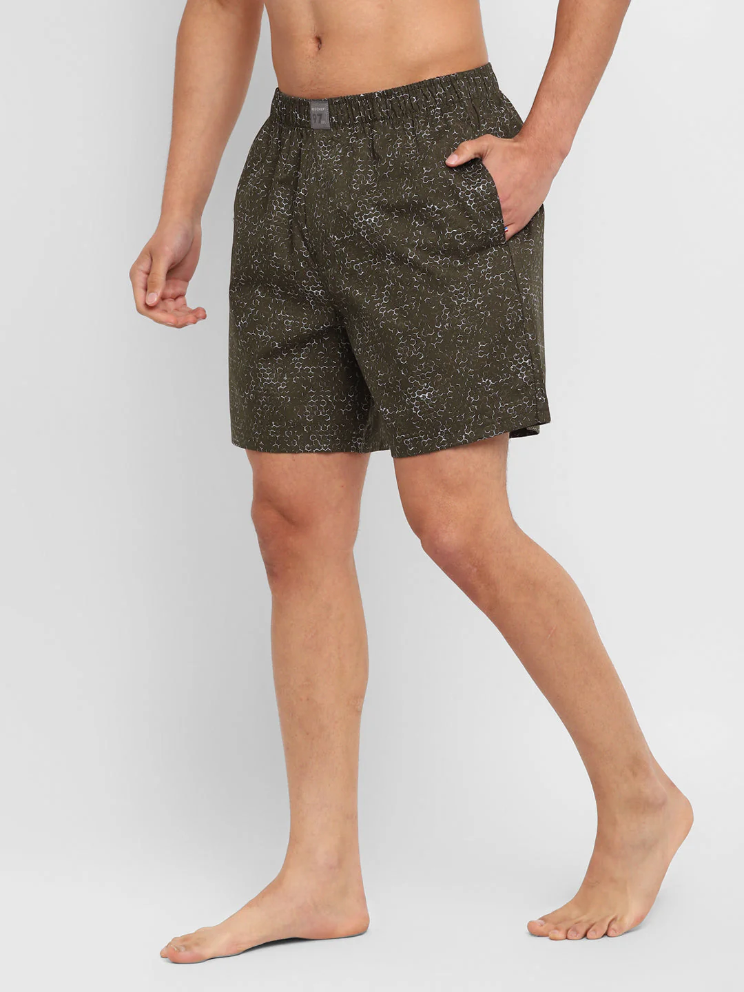 Red Chief Olive Boxer for Men B20014 124 - Image 14