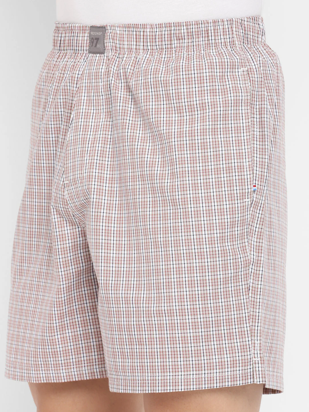 Red Chief Red/Green Boxer for Men B20014 G0060 - Image 5