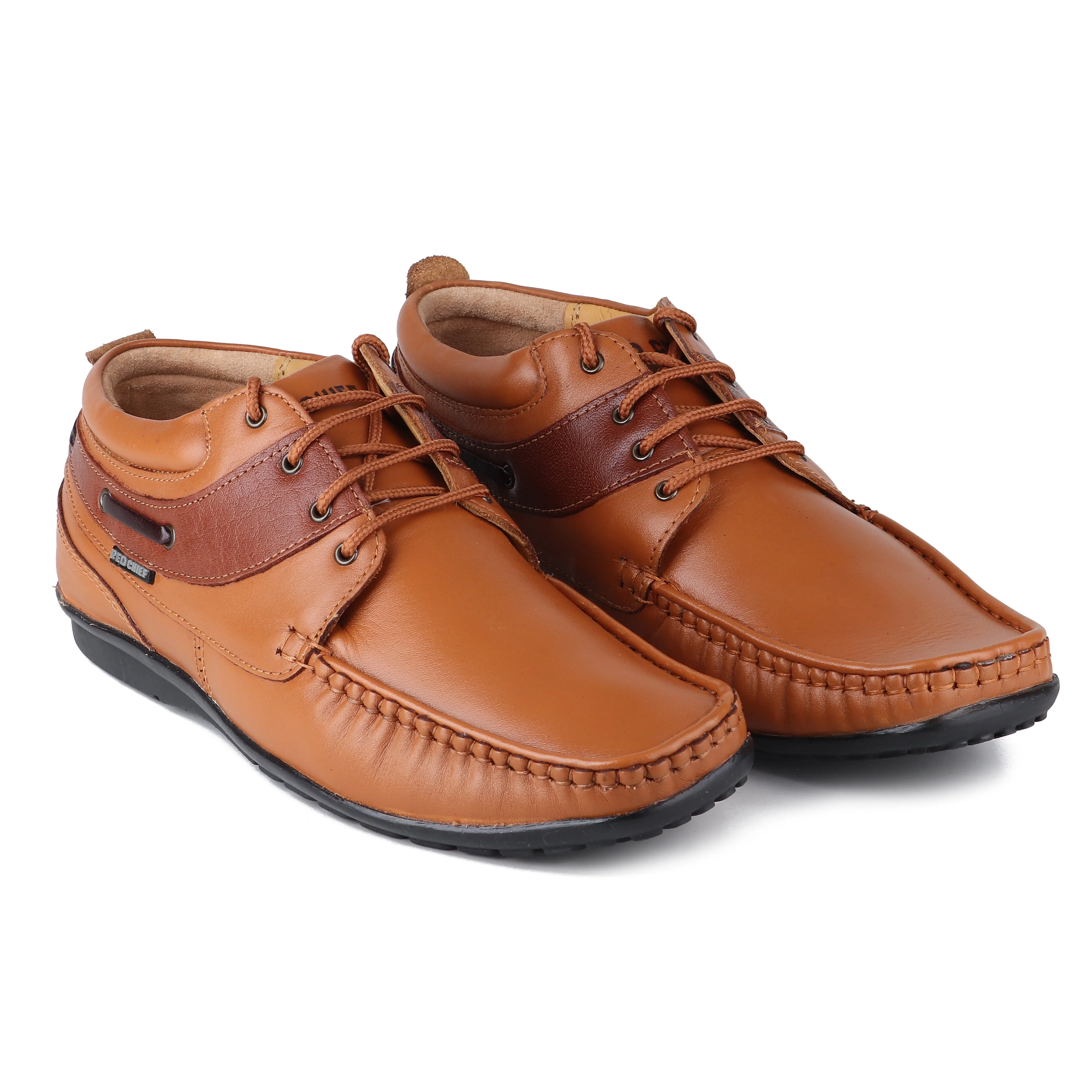 Red Chief Tan Formal Shoes for Men RC1199 879 - Image 4