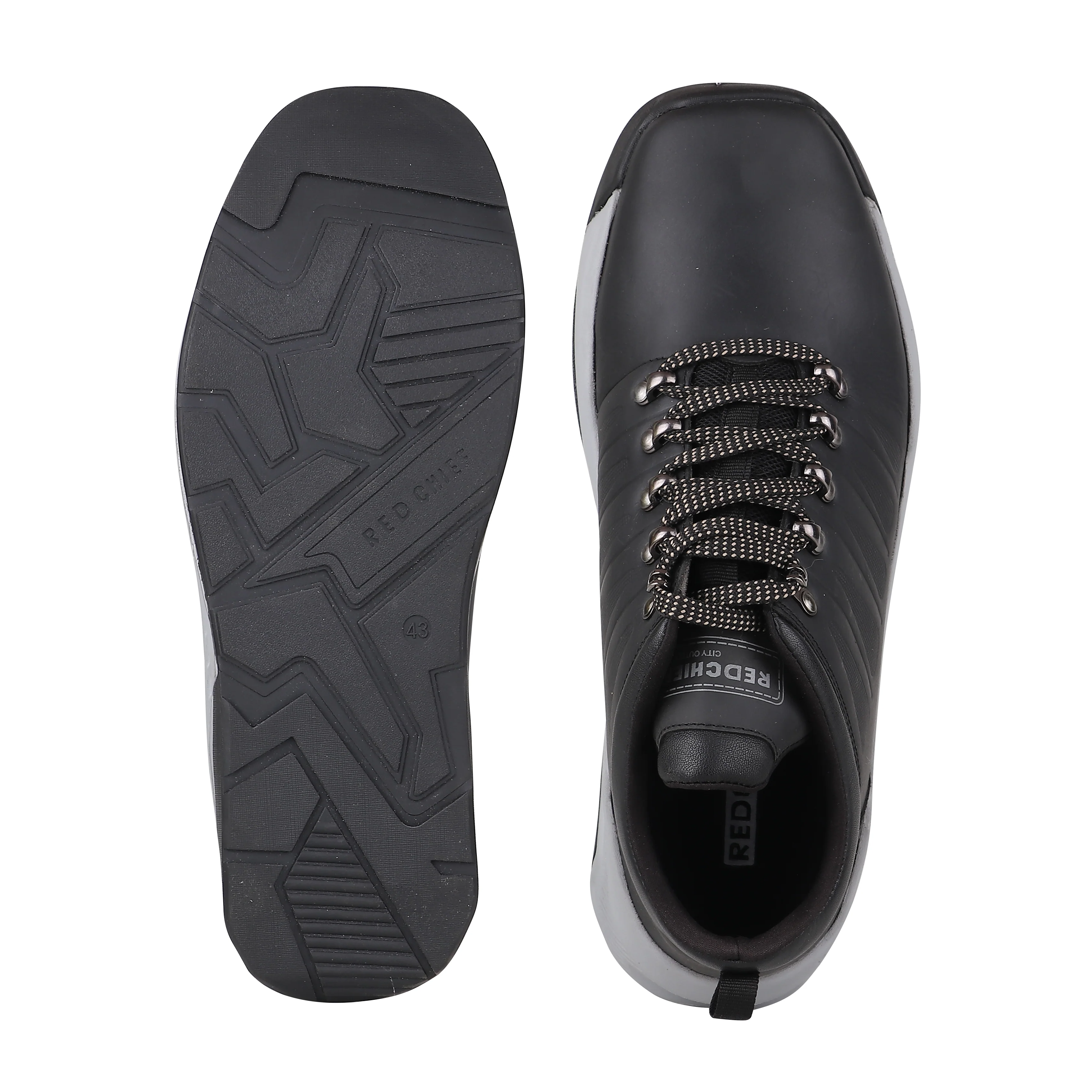 Red Chief Black Casual Shoes for Men RC1858 001 - Image 9