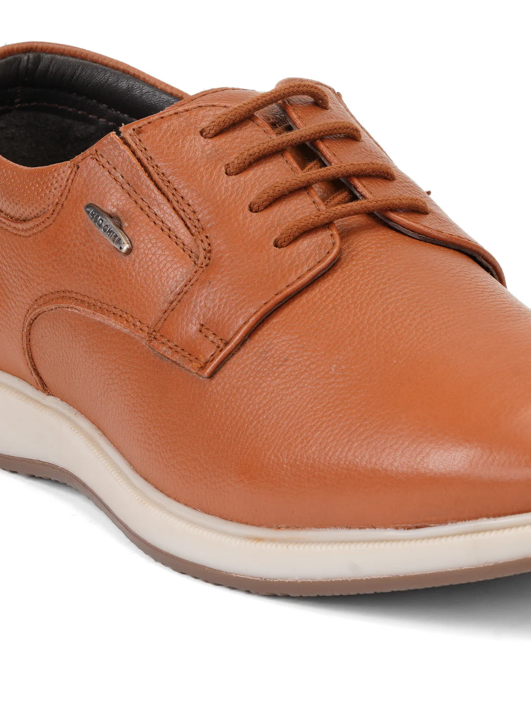 Red Chief Tan Derby Casual Shoes For Men RC2210 006 - Image 6