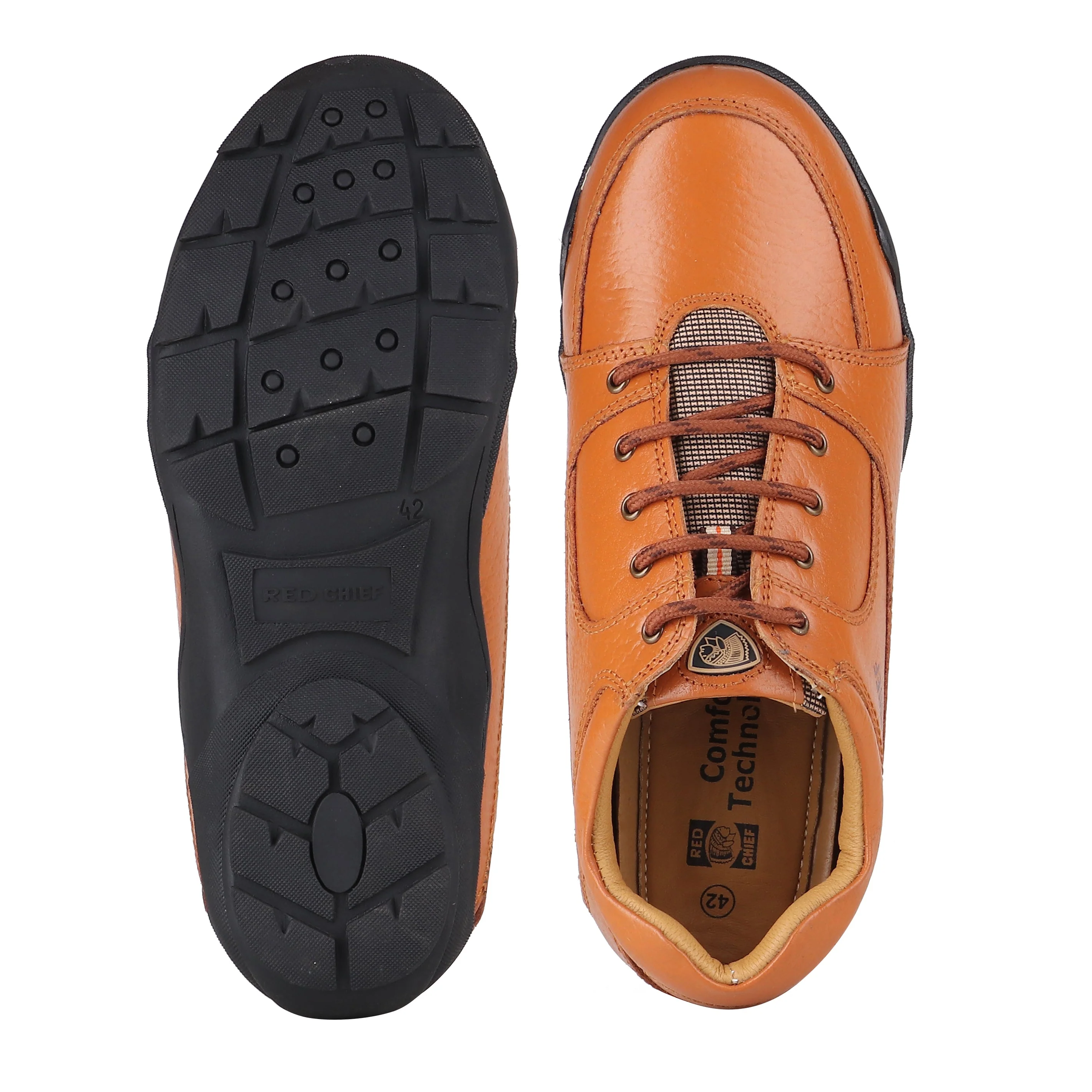 Red Chief Elephant Tan Casual Shoes for Men RC3429 107 - Image 8