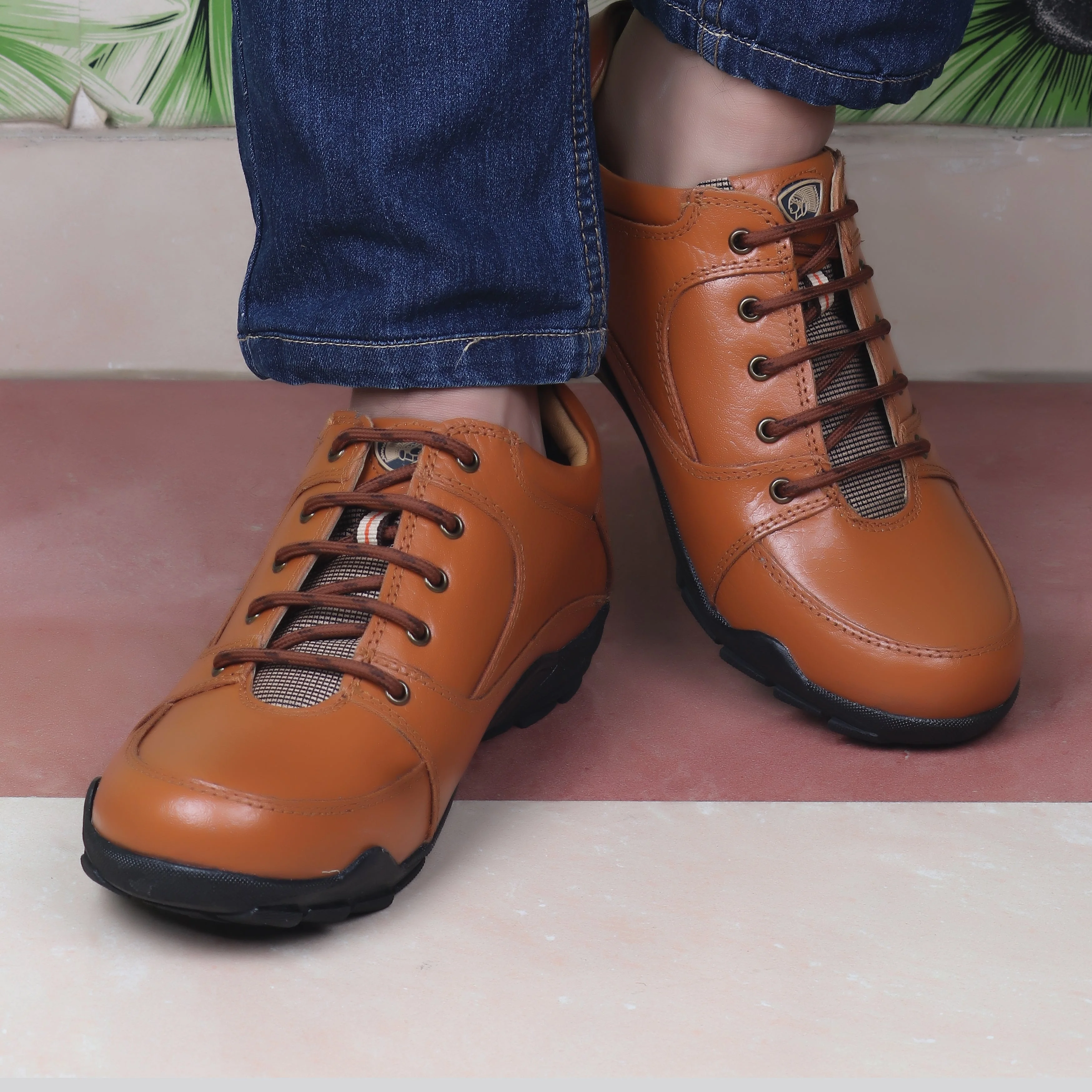 Red Chief Elephant Tan Casual Shoes for Men RC3429 107 - Image 9