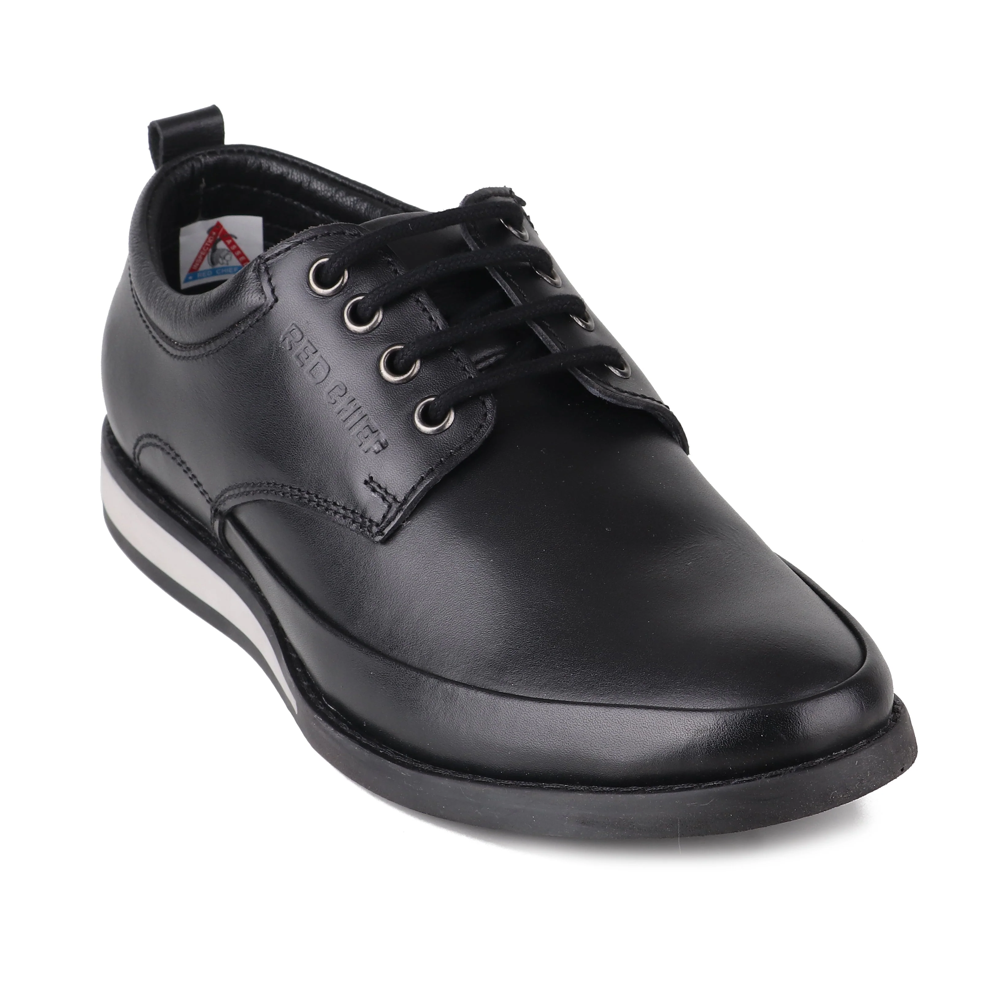 Red Chief Black Formal Shoes for Men RC3485 001 - Image 6