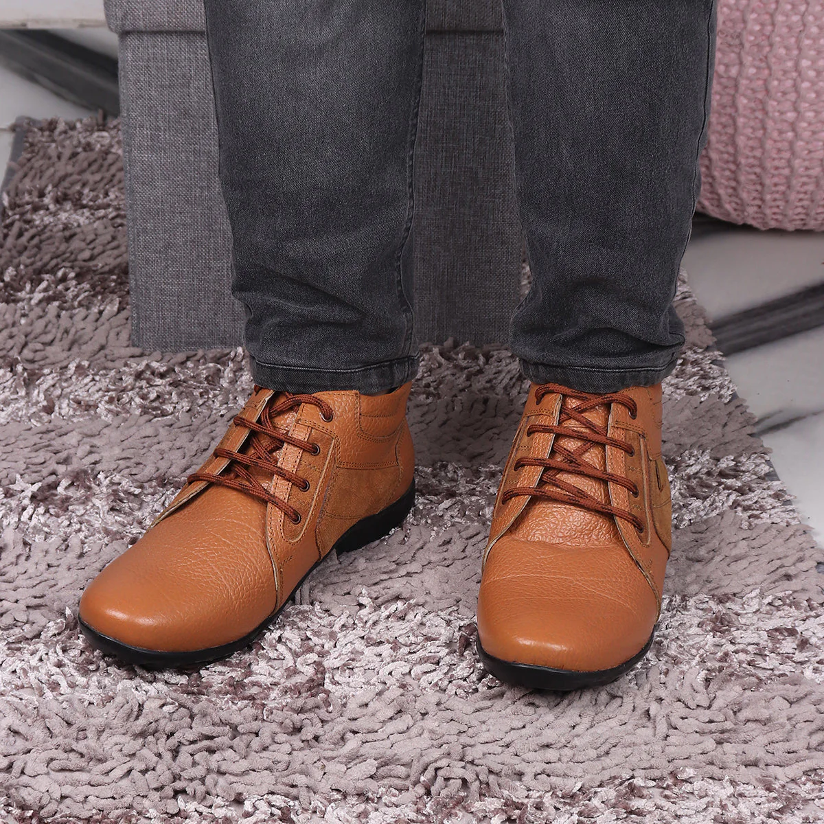 Red Chief Tan Casual Shoes for Men RC3513 006 - Image 9