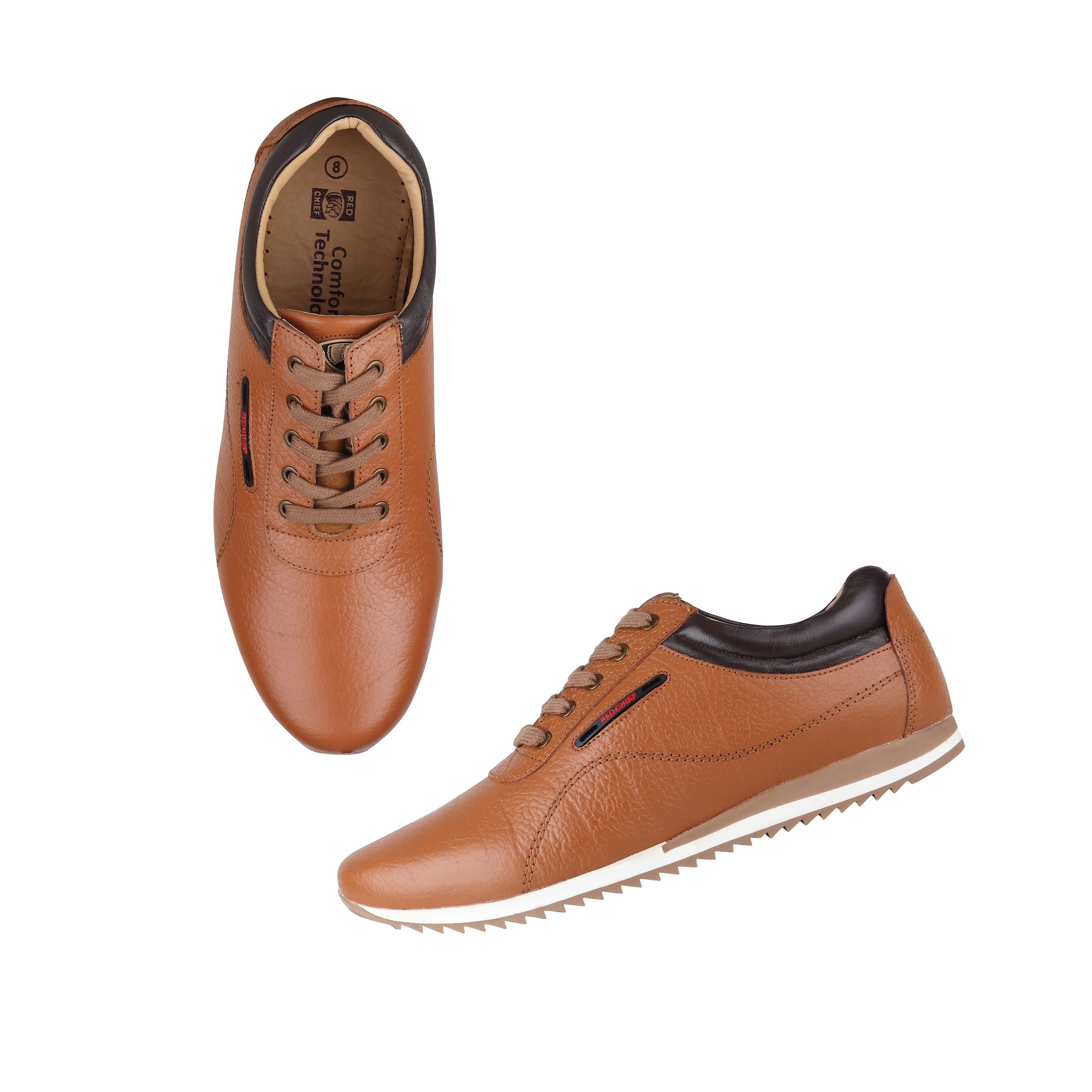 Red Chief Elephant Tan Casual Shoes for Men RC3522 107 - Image 2
