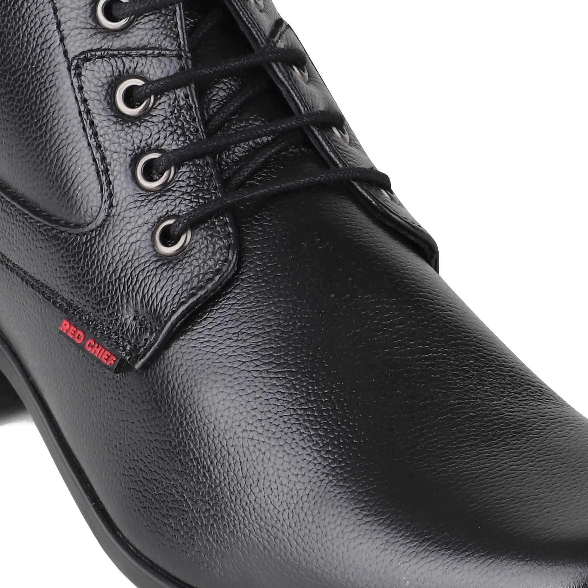 Red Chief Black Formal Shoes for Men RC3545 001 - Image 7