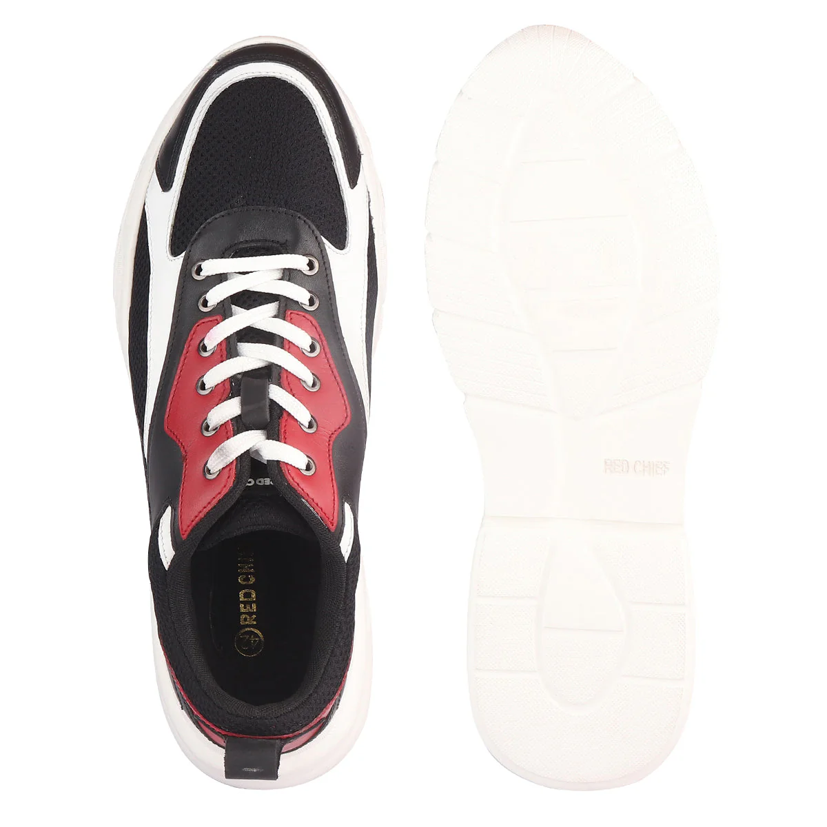 Red Chief Black Casual Shoes for Men RC3822 001 - Image 8