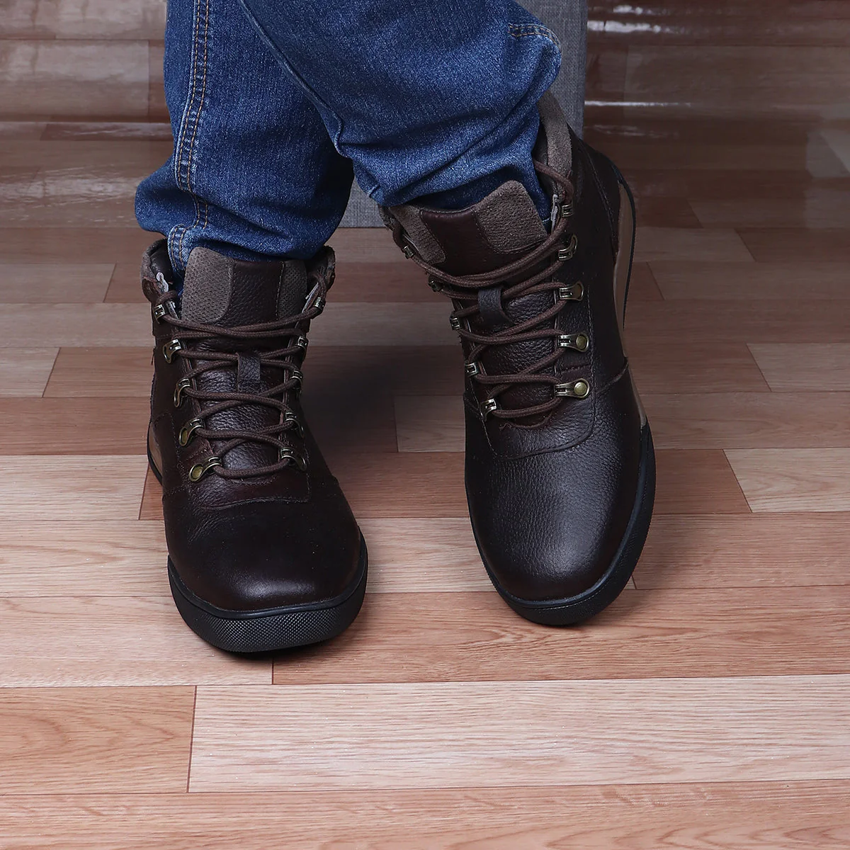 Red Chief Brown Casual Boot for Men RC3841 003 - Image 9