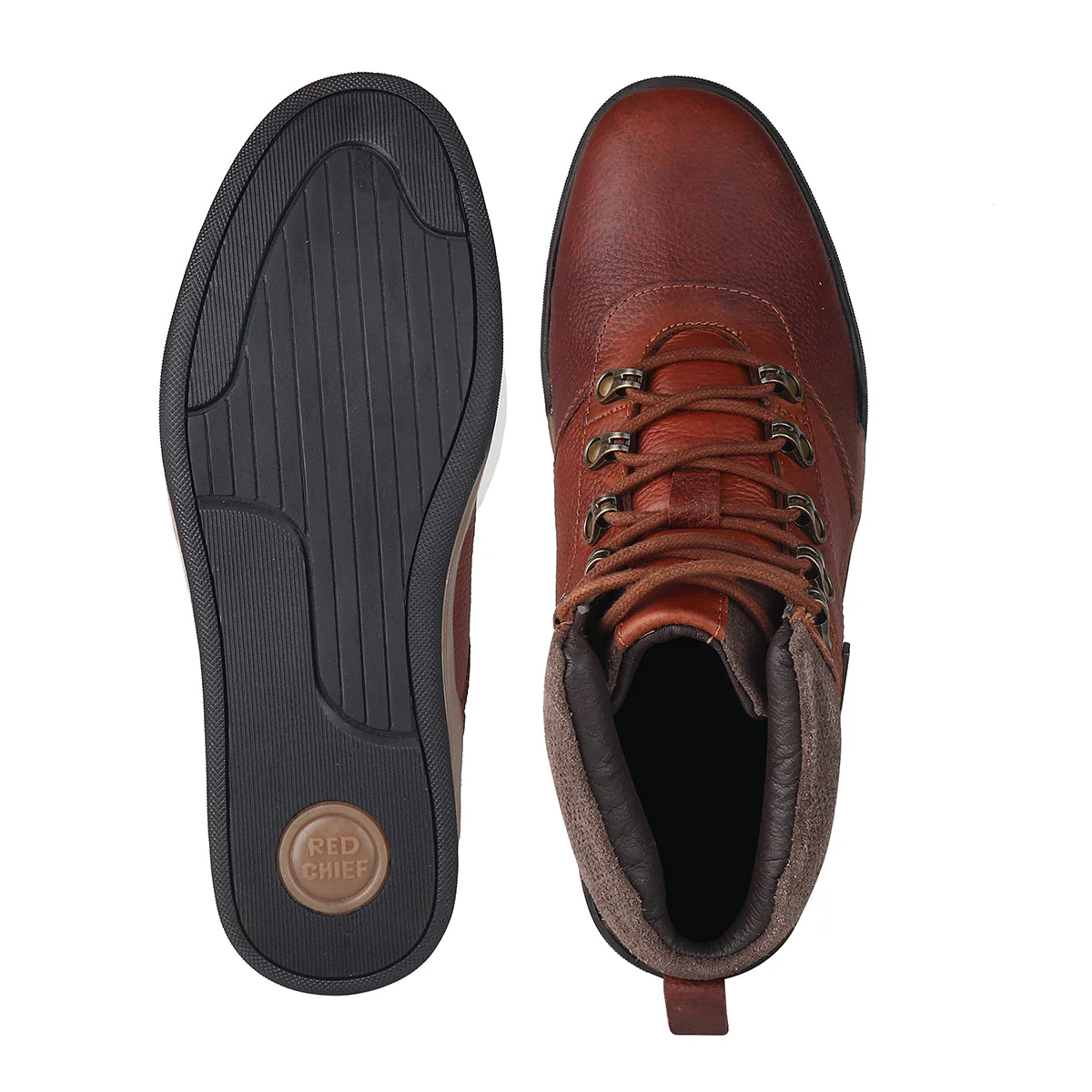 Red Chief Tan Casual Boot for Men RC3841 006 - Image 8