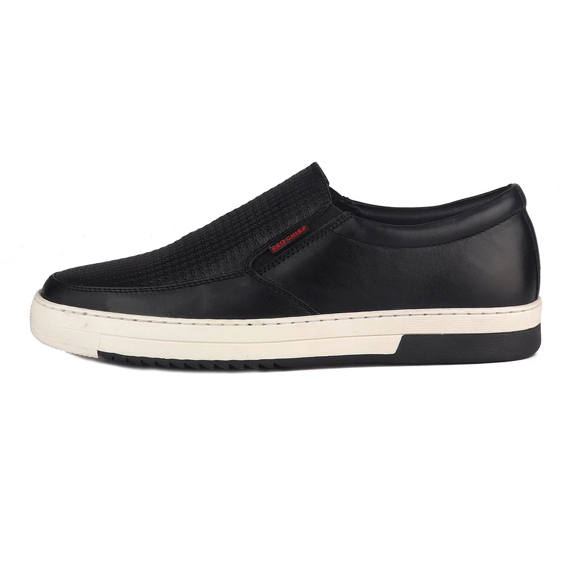 Red Chief Black Casual Sneaker Shoes for Men RC3847 001 - Image 3