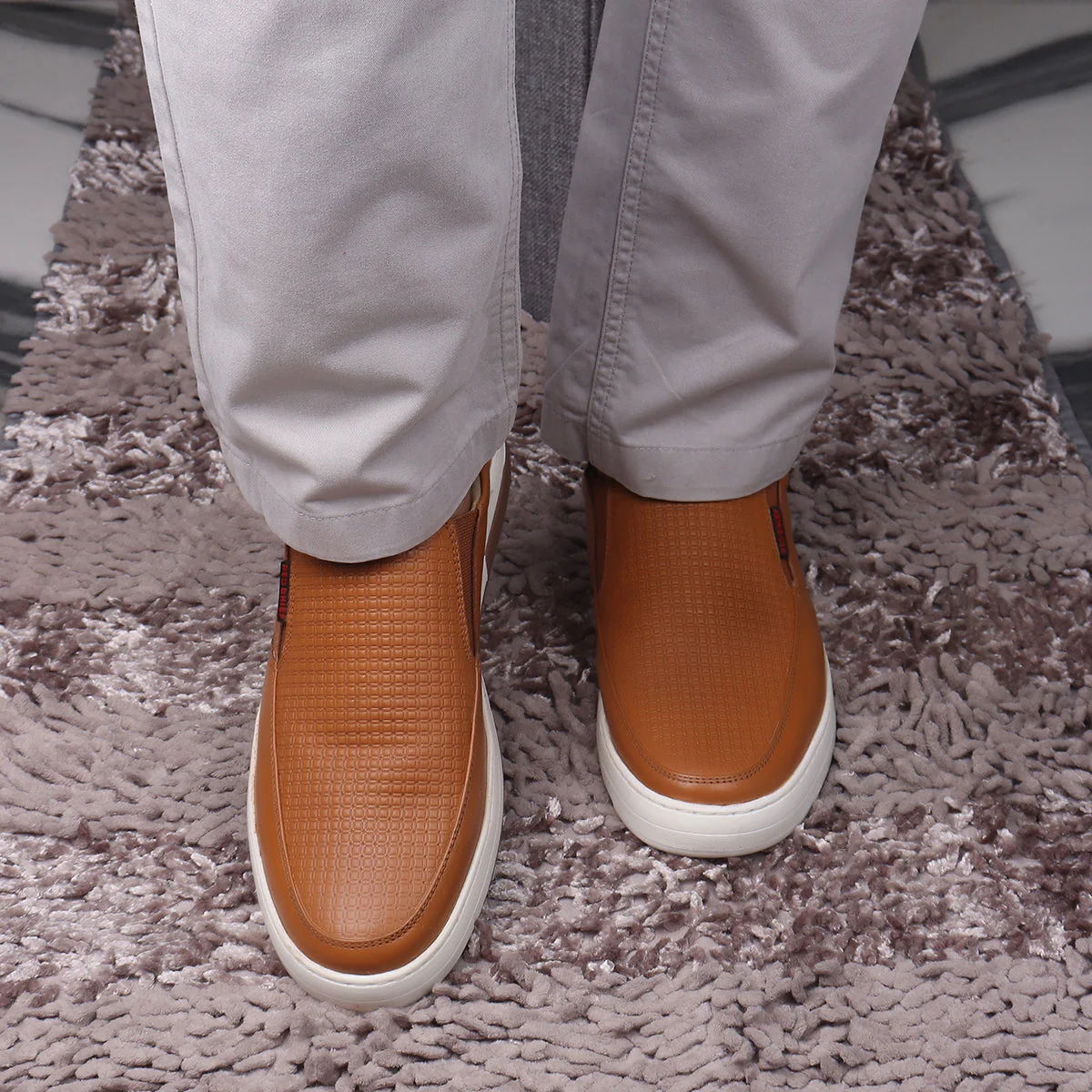 Red Chief Tan Casual Sneaker Shoes for Men RC3847 006 - Image 9