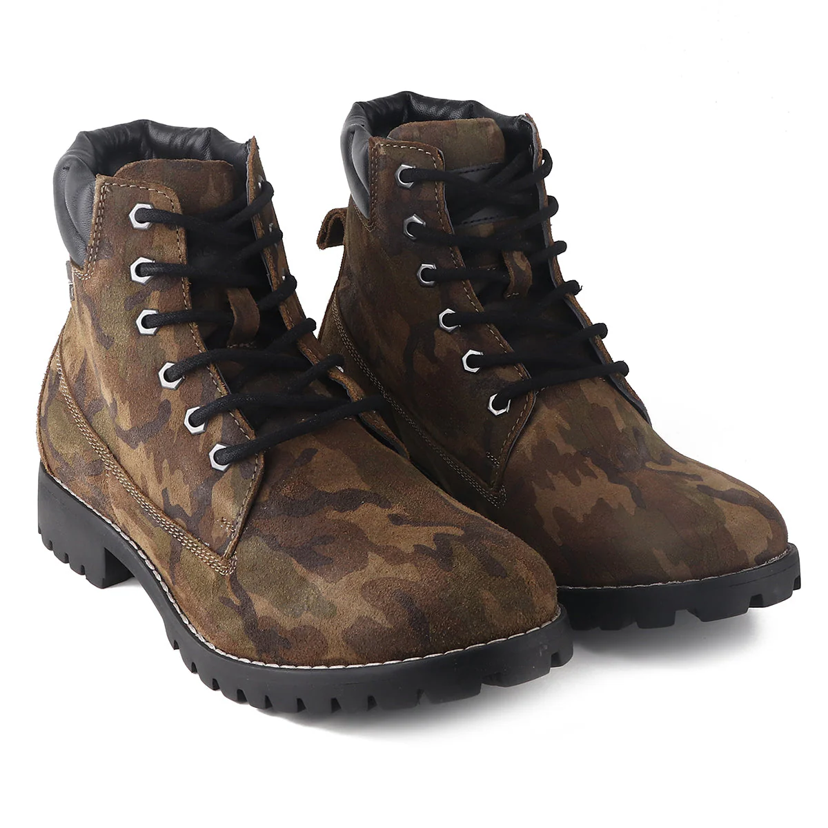 Red Chief Olive/Black Casual Boot for Men RC3885 C007 - Image 4