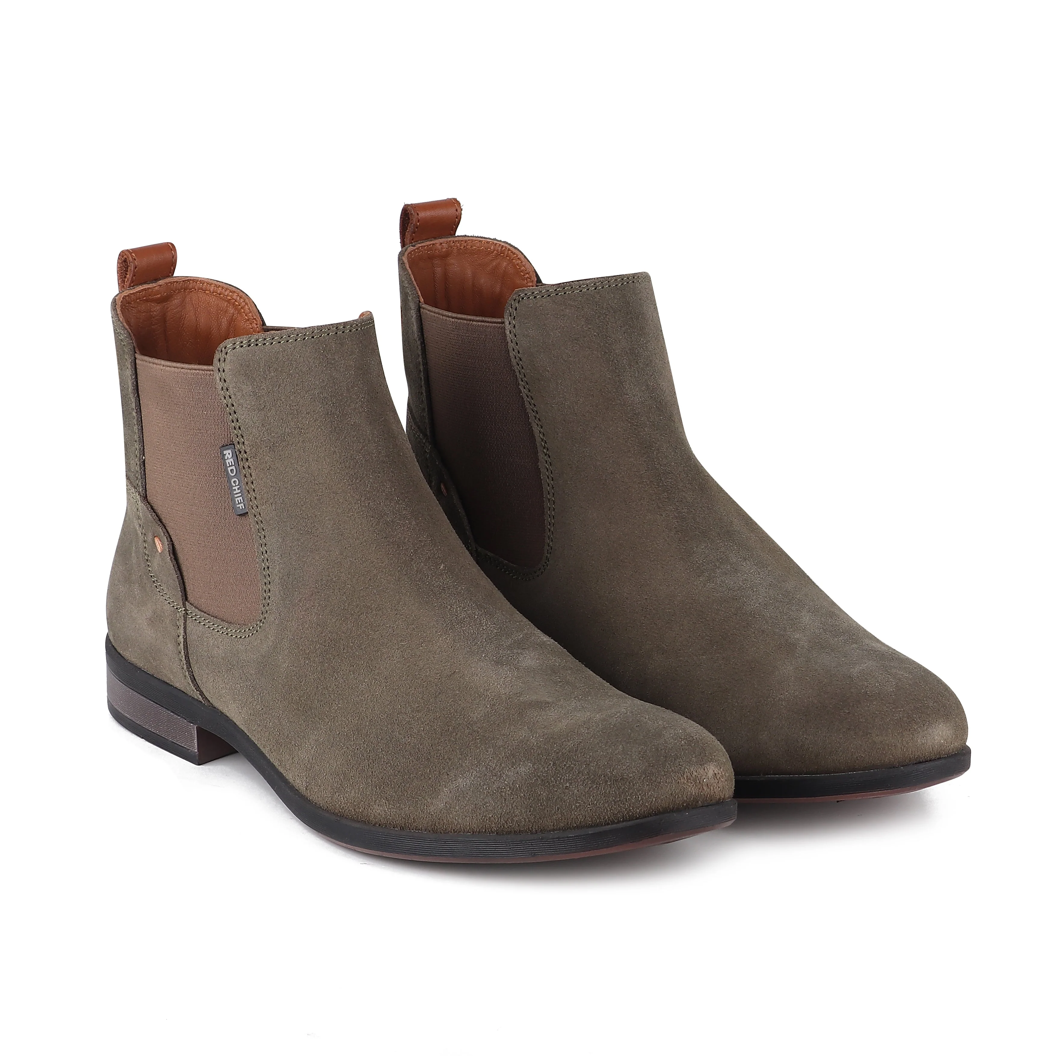 Red Chief Light Olive Casual Boot for Men RC3896 G0044 - Image 3