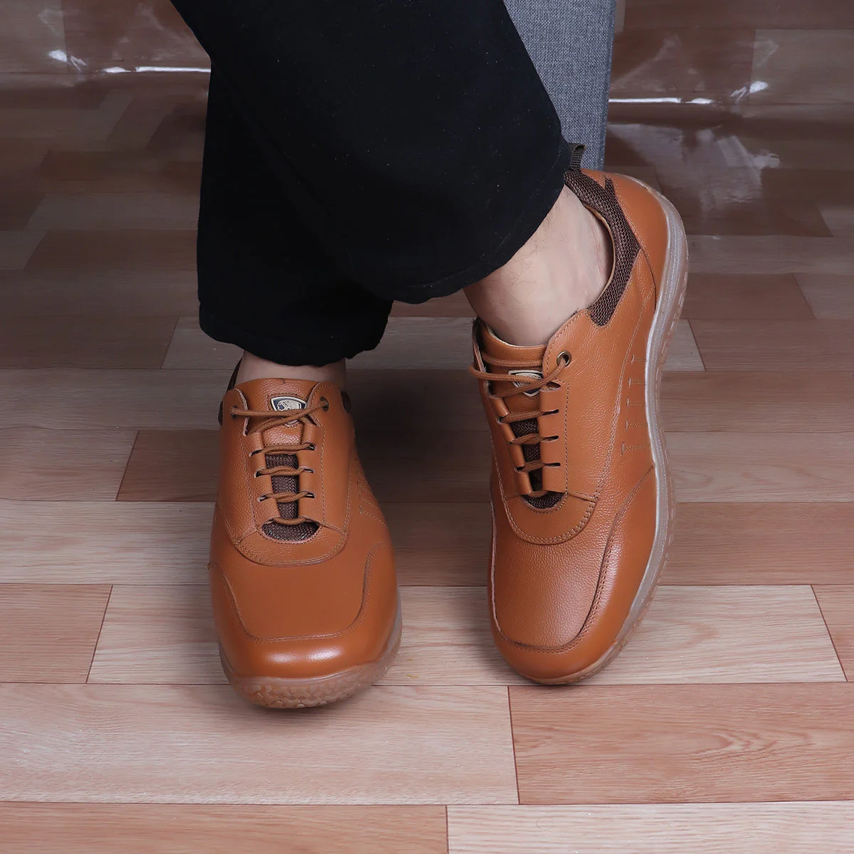 Red Chief Tan Casual Shoes for Men RC3903 006 - Image 9