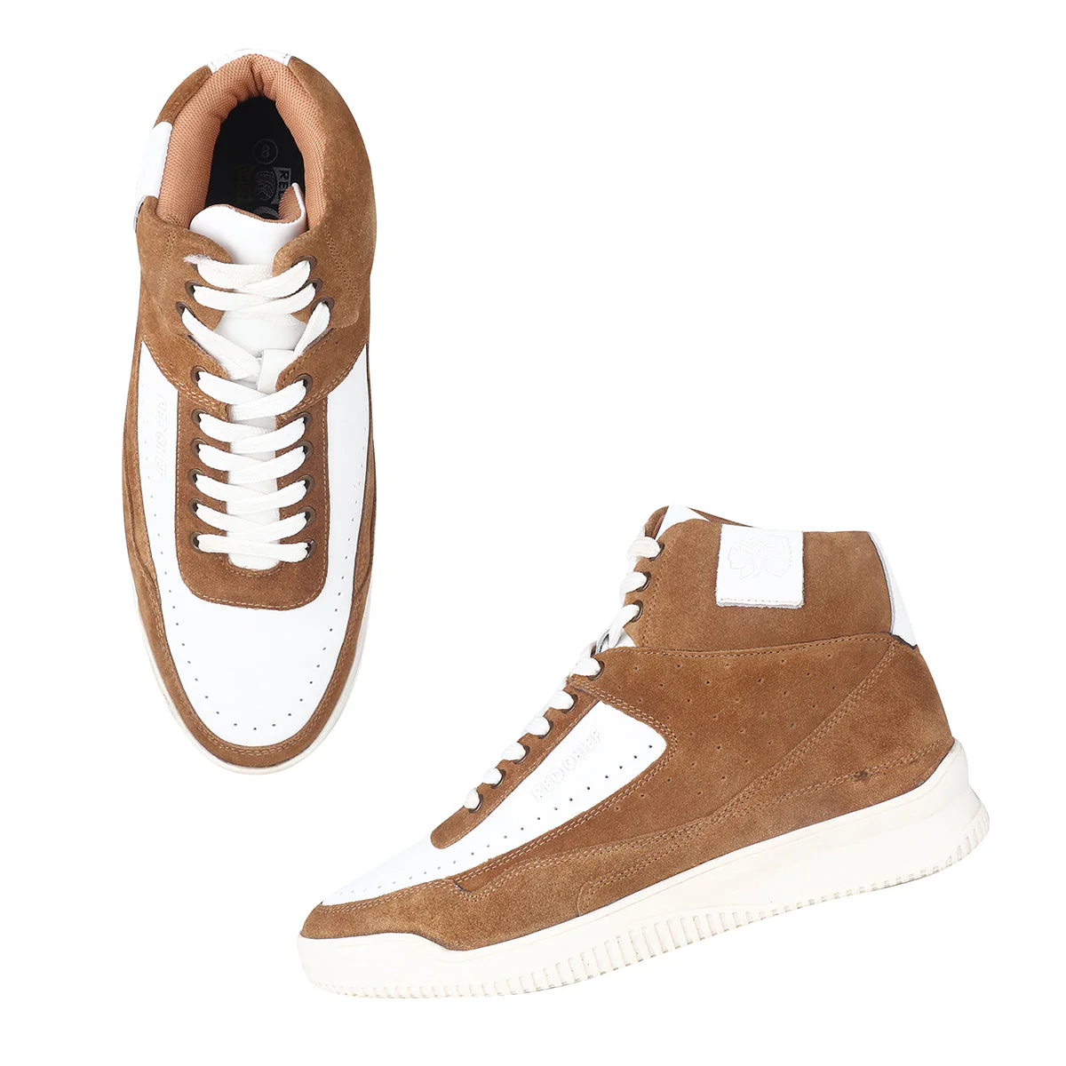 Red Chief Tan/White Casual Boot Shoes for Men RC3904 332 - Image 5