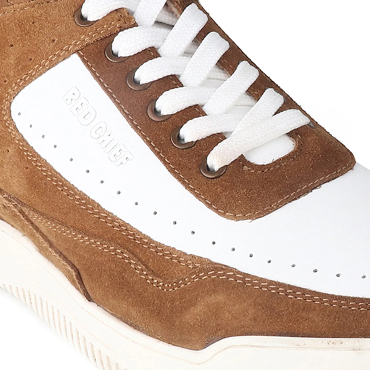 Red Chief Tan/White Casual Boot Shoes for Men RC3904 332 - Image 7