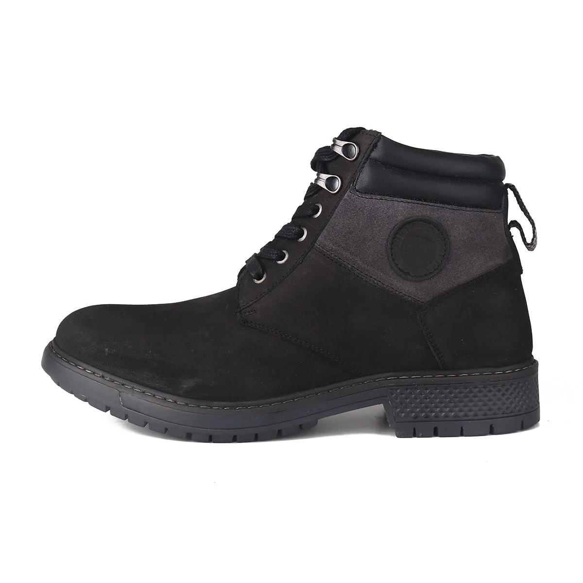 Red Chief Black Casual Boot Shoes for Men RC3906 001 - Image 6