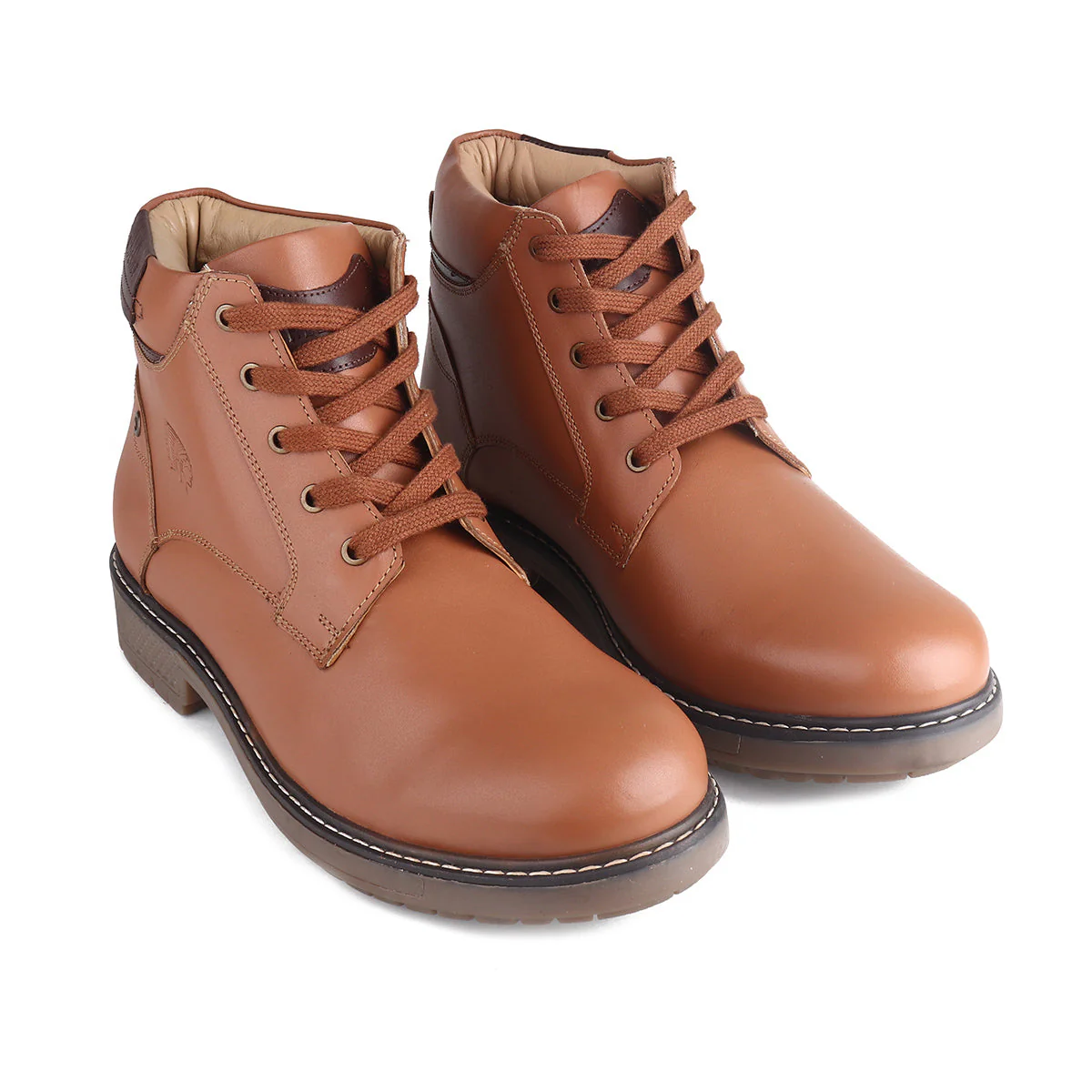 Red Chief Tan Casual Boot Shoes for Men RC3907 006 - Image 4