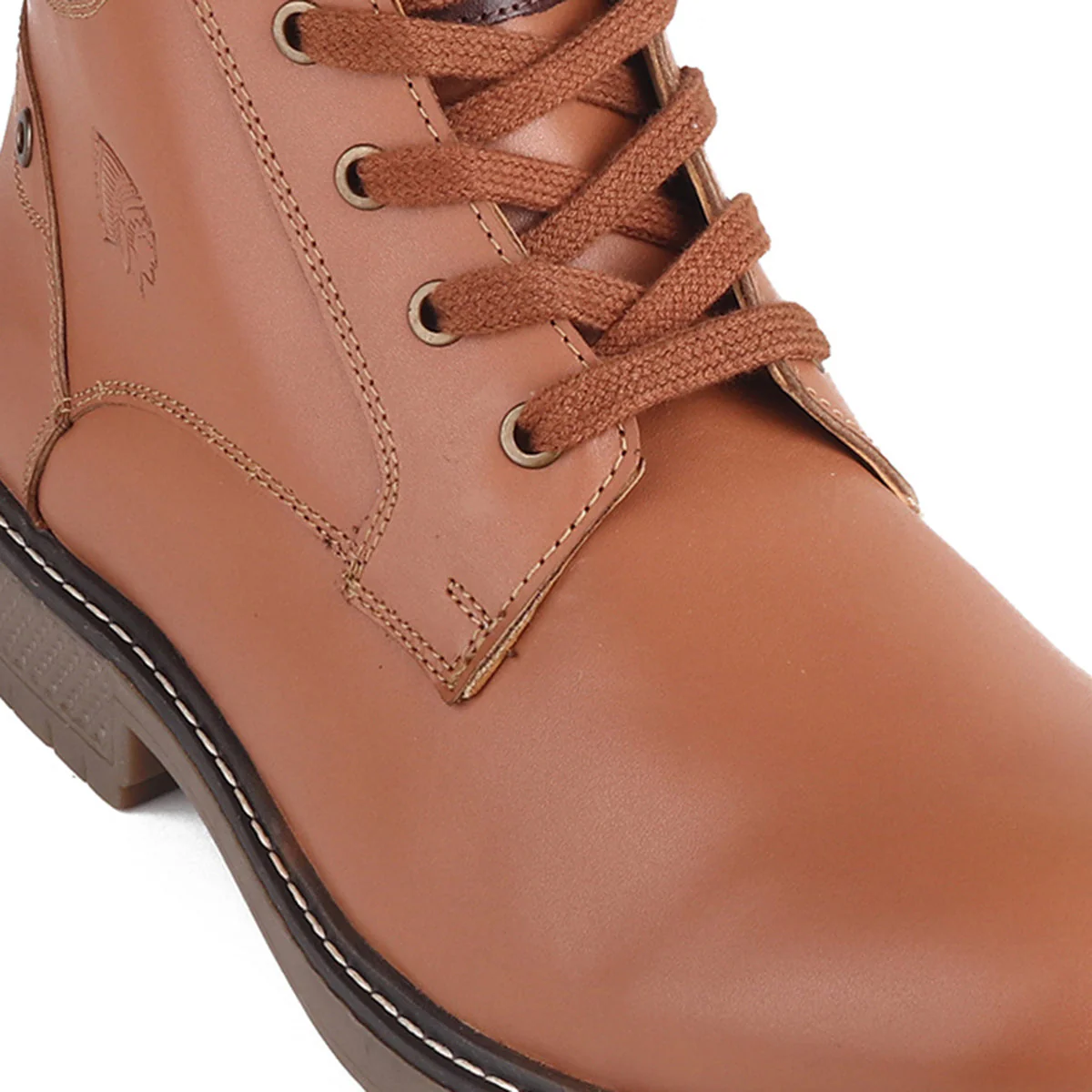 Red Chief Tan Casual Boot Shoes for Men RC3907 006 - Image 7
