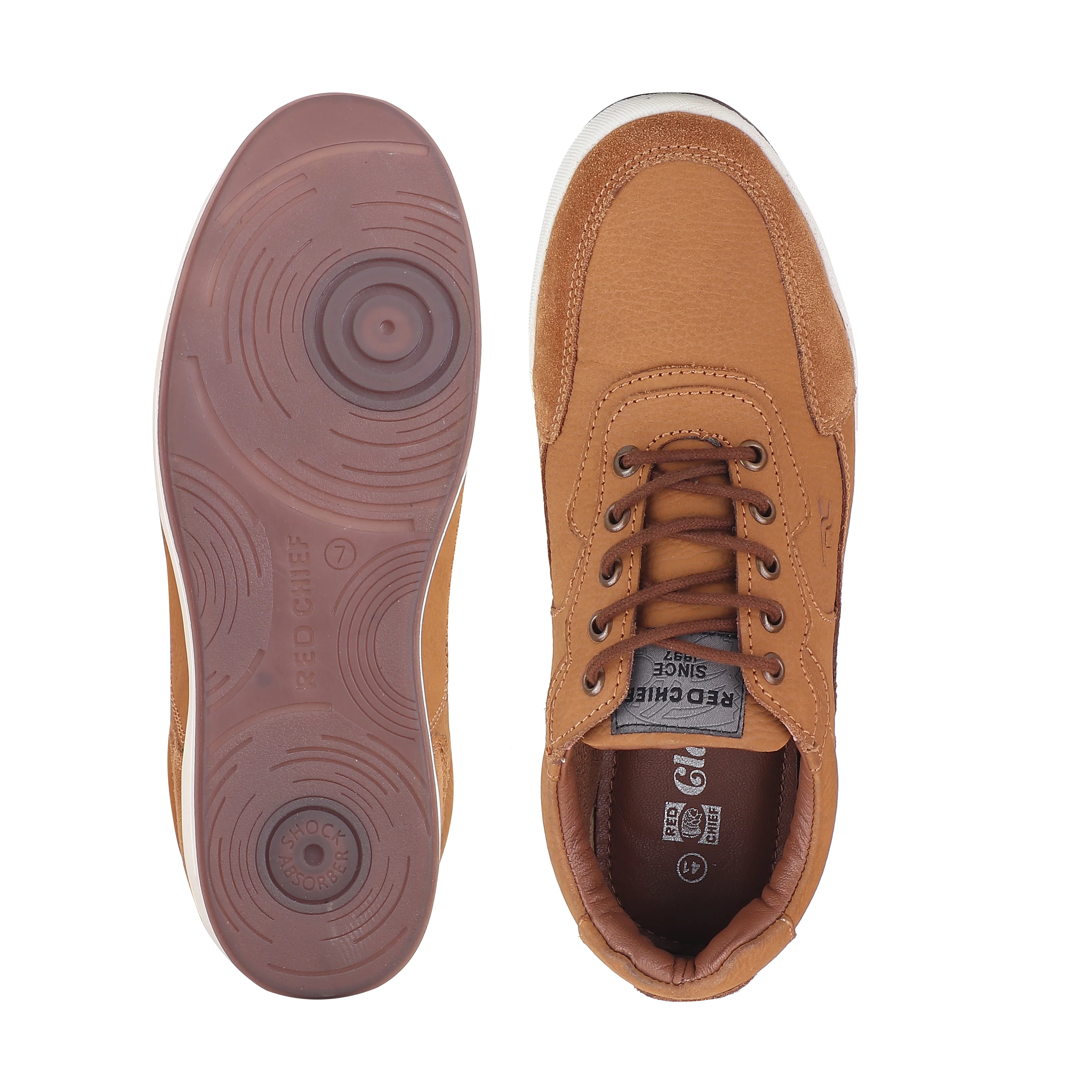 Red Chief Rust Casual Sneaker Shoes for Men RC3997 022 - Image 9