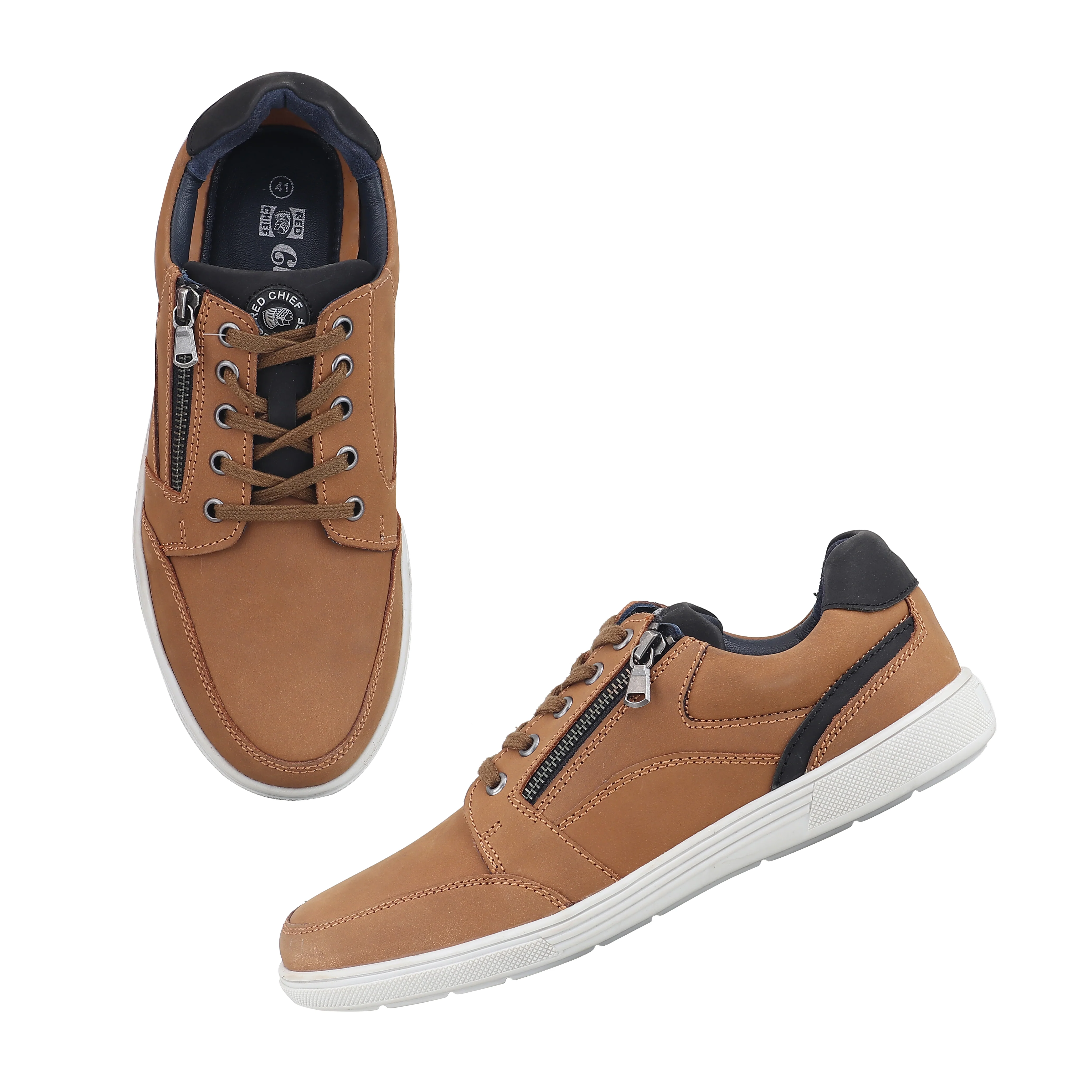 Red Chief Rust Casual Sneaker Shoes for Men RC3998 022 - Image 2