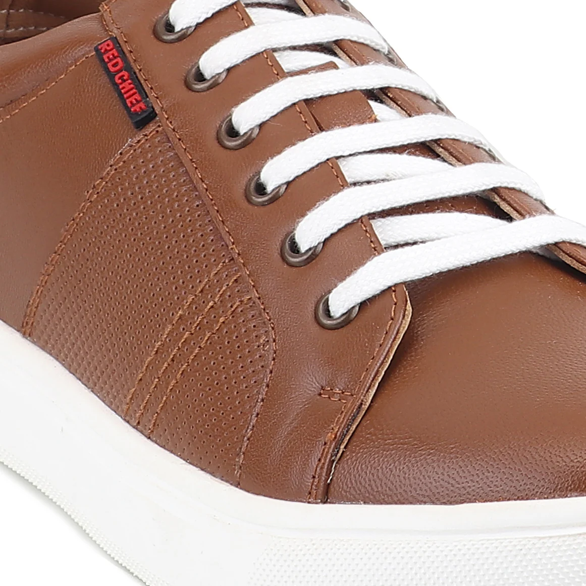 Red Chief Tan Casual Sneaker Shoes for Men RC4000 006 - Image 6