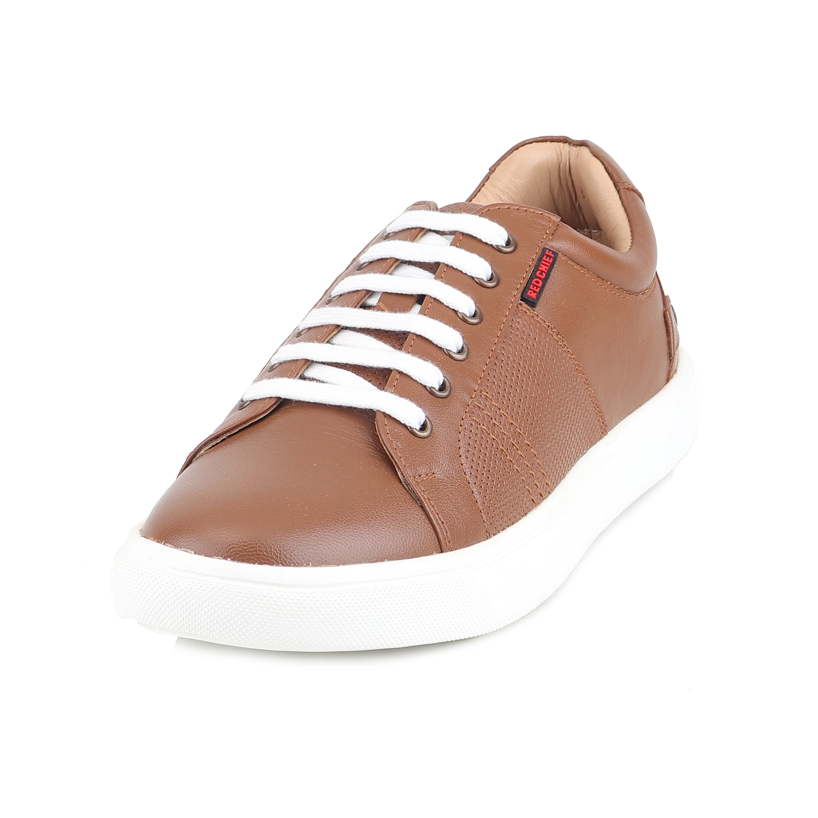 Red Chief Tan Casual Sneaker Shoes for Men RC4000 006 - Image 8