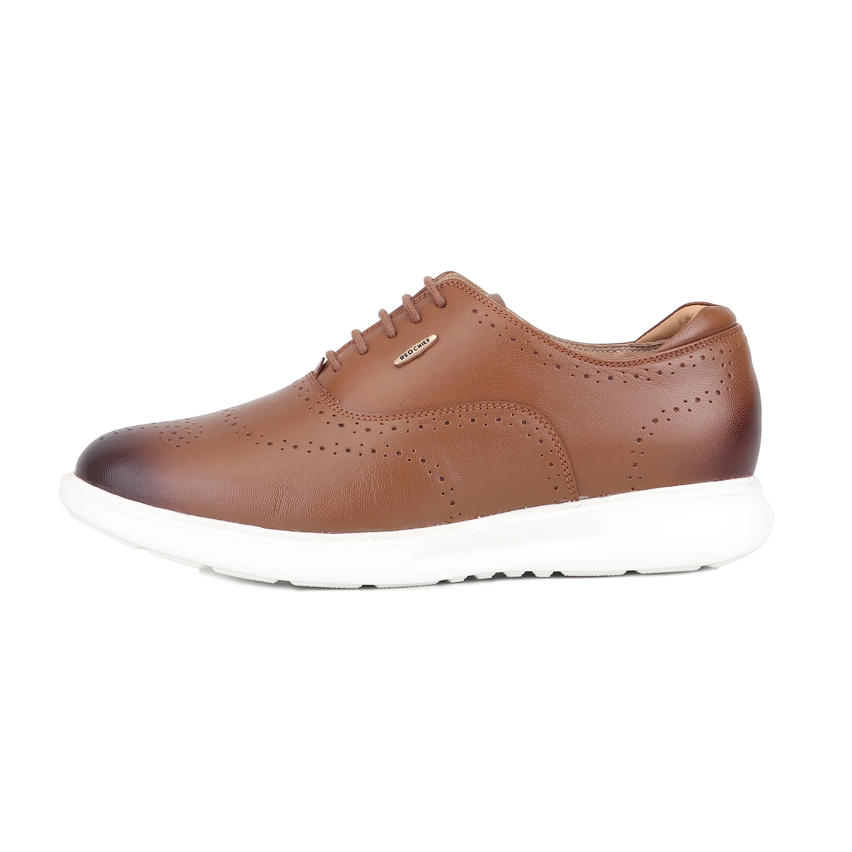 Red Chief Tan Casual Shoes for Men RC4001 006 - Image 3