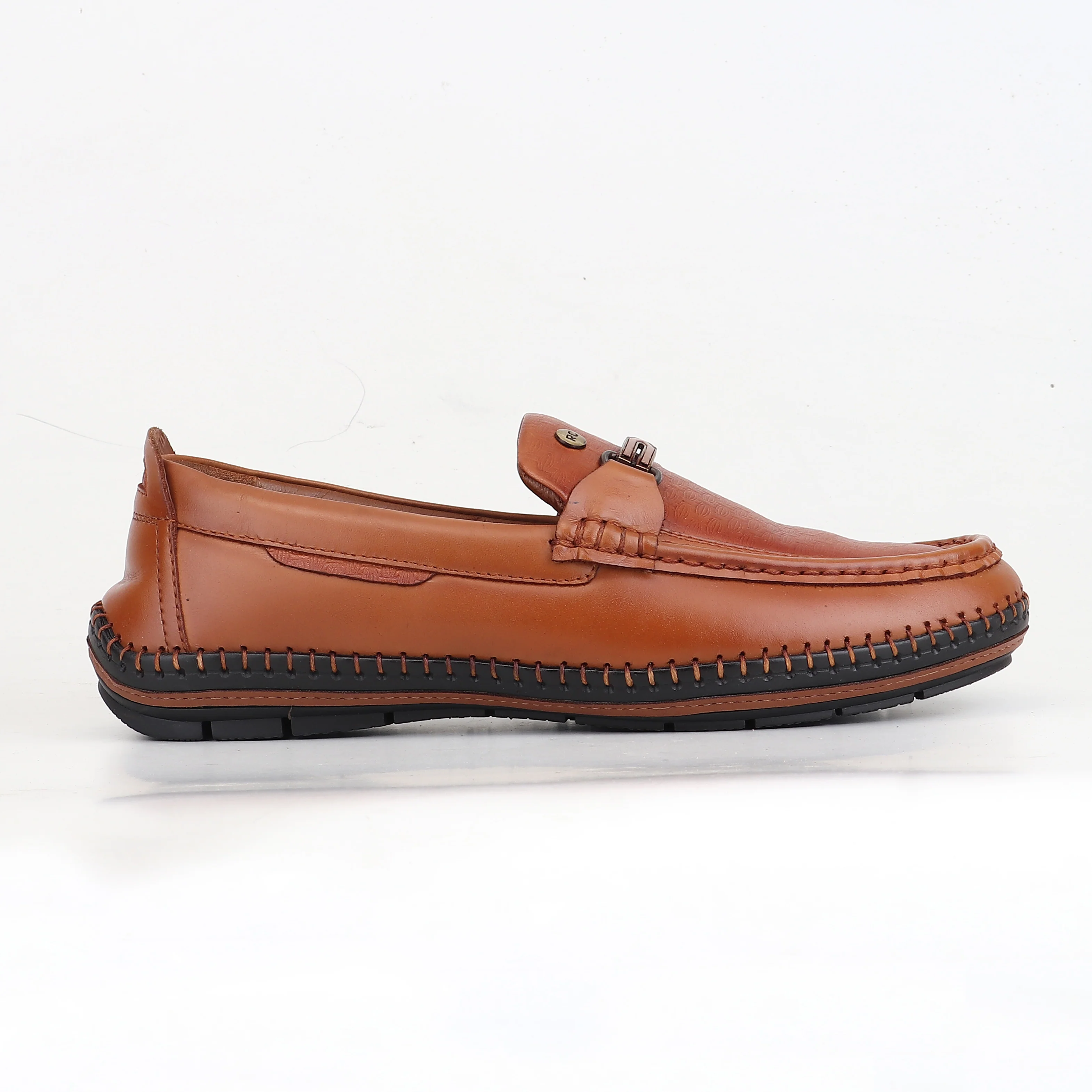Red Chief Tan Casual Loafer Shoes for Men RC4007 006