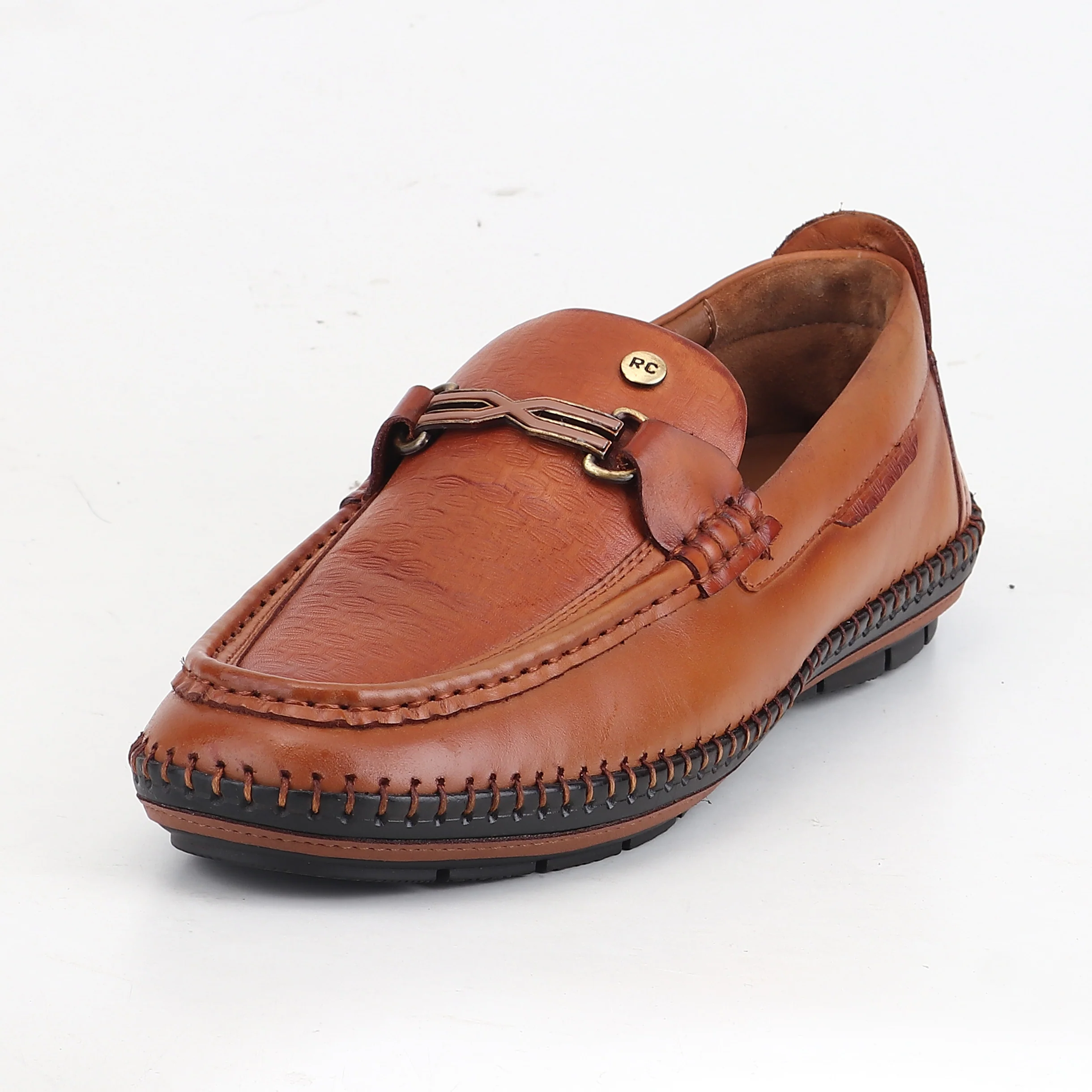 Red Chief Tan Casual Loafer Shoes for Men RC4007 006 - Image 5