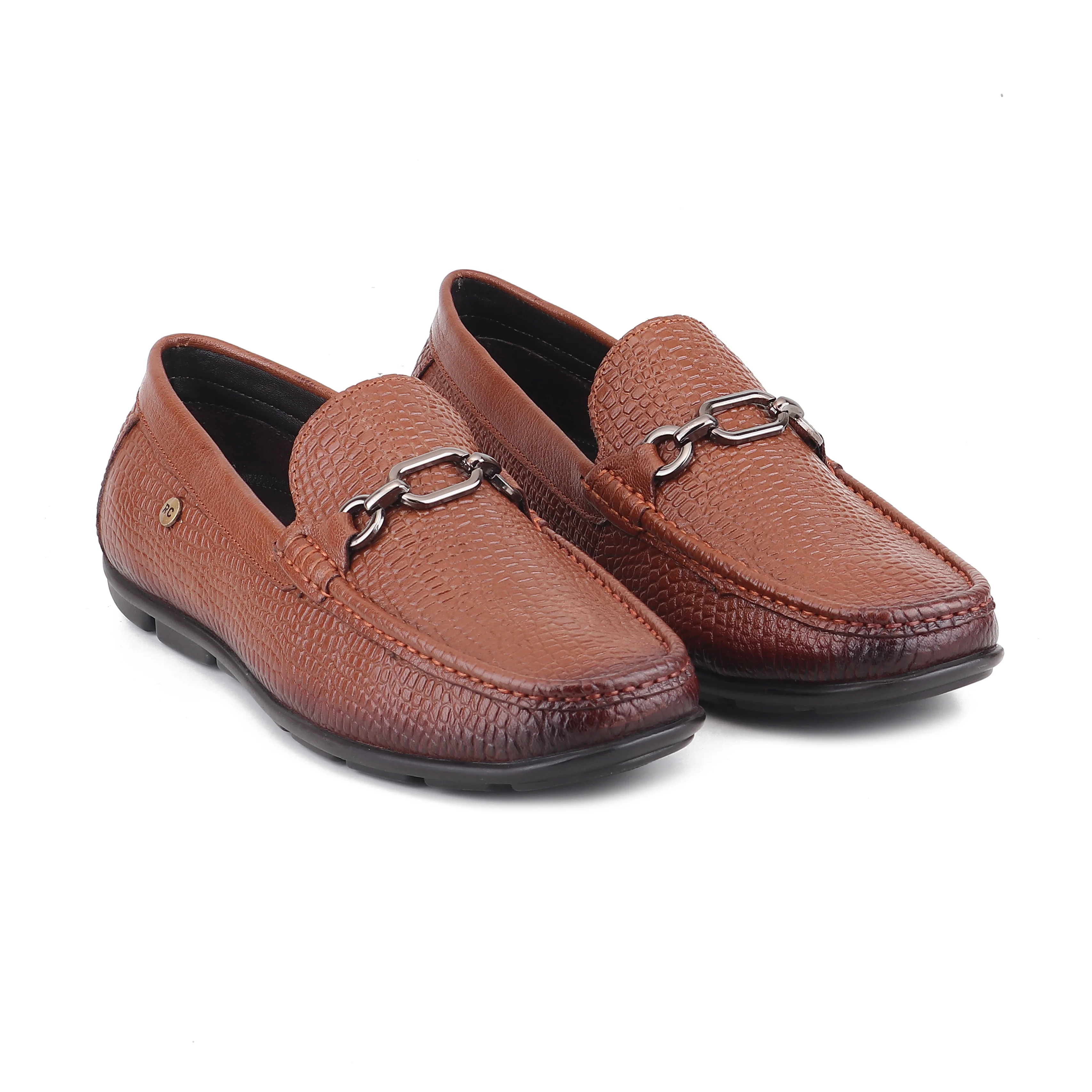 Red Chief Tan Casual Loafer Shoes for Men RC4014 006 - Image 4