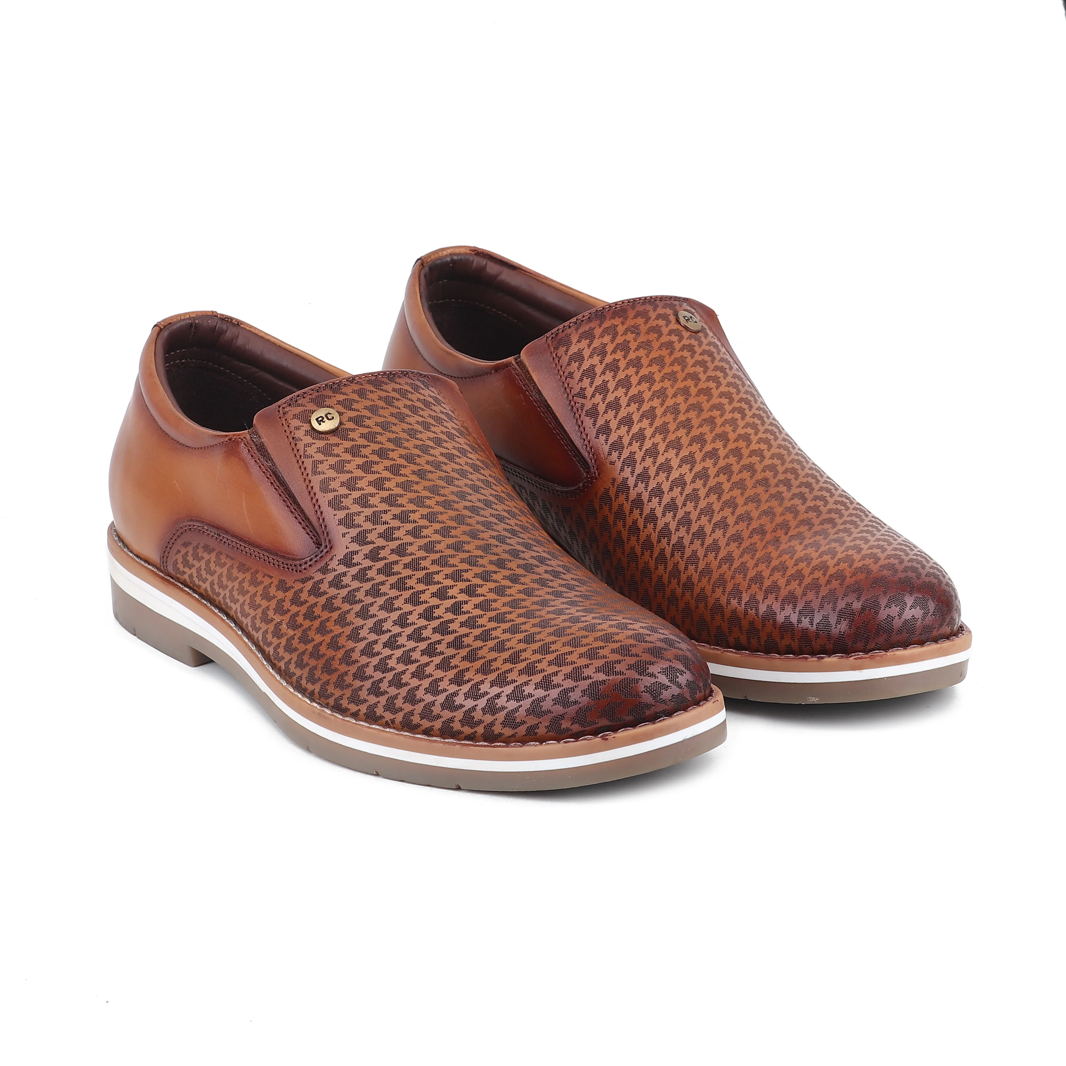 Red Chief Tan Casual Sneaker Shoes for Men RC4015 006 - Image 4