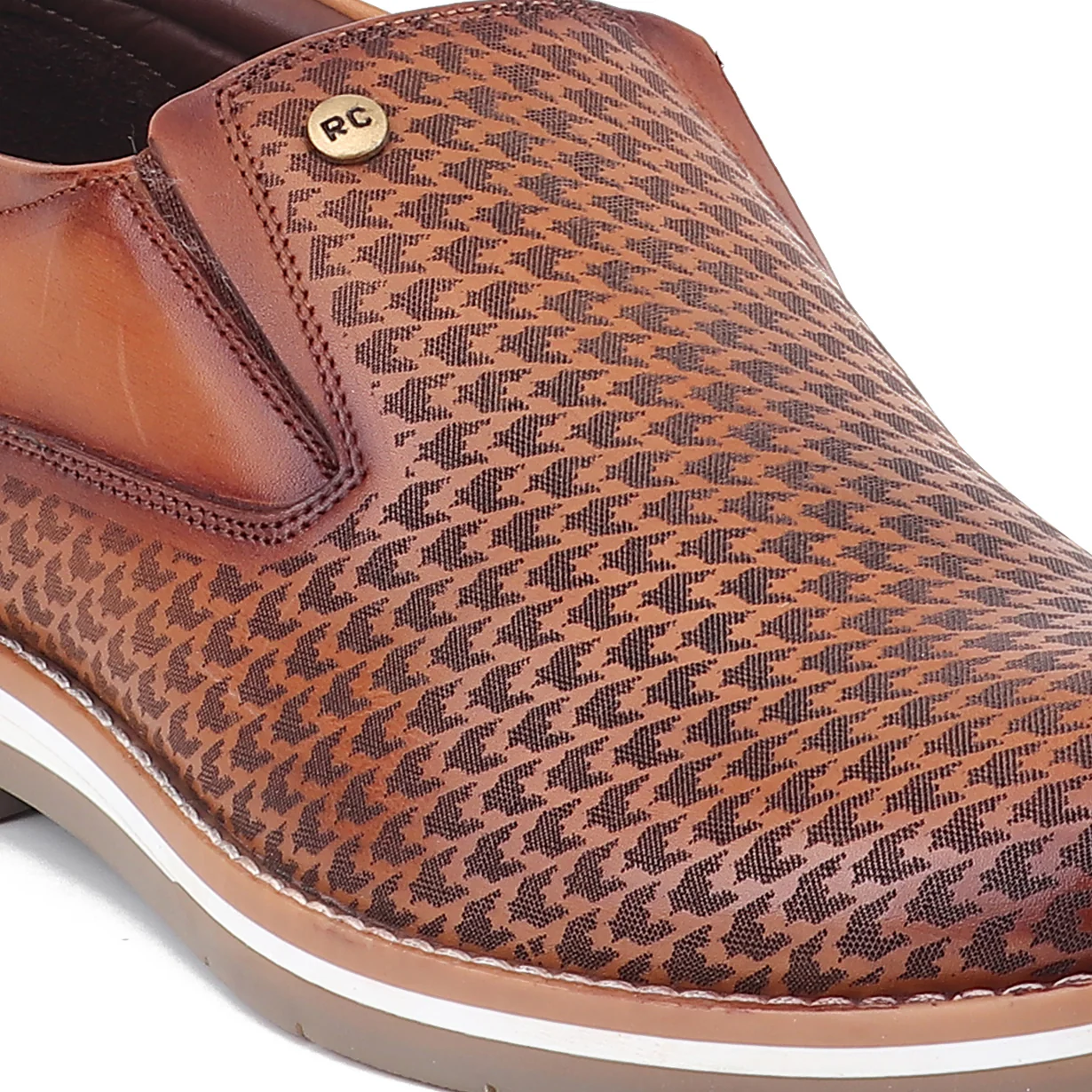 Red Chief Tan Casual Sneaker Shoes for Men RC4015 006 - Image 6