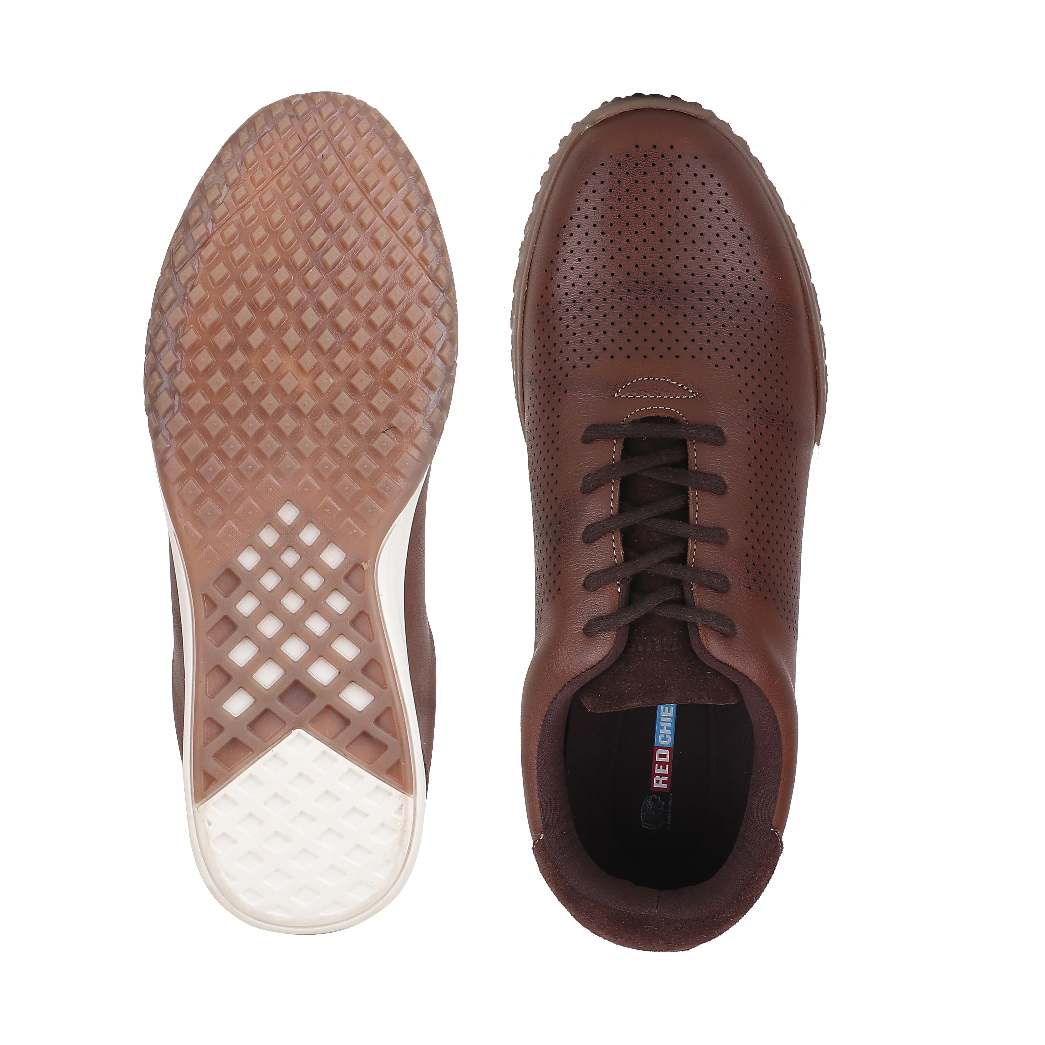 Red Chief Brown Casual Sneaker Shoes for Men RC4043 003 - Image 9