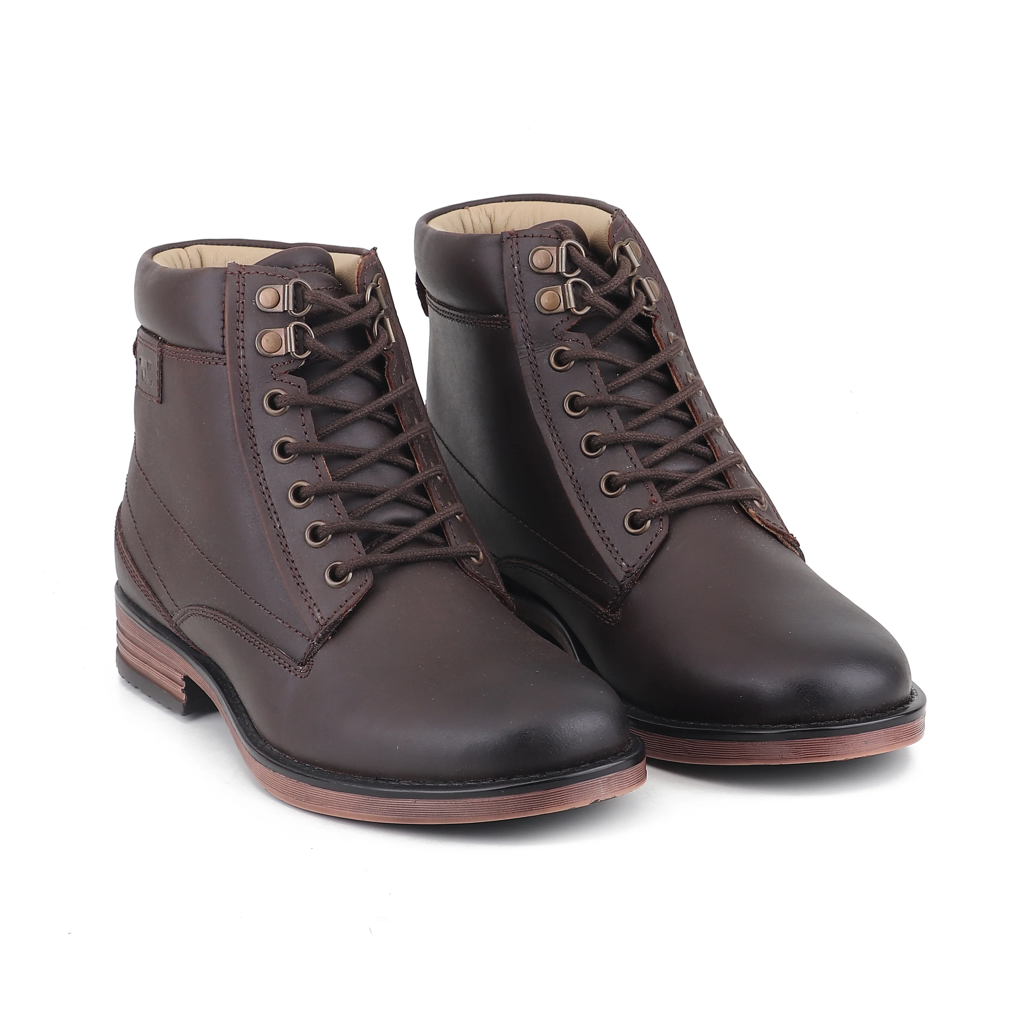 Red Chief Brown Casual Boot Shoes for Men RC4061 003 - Image 4