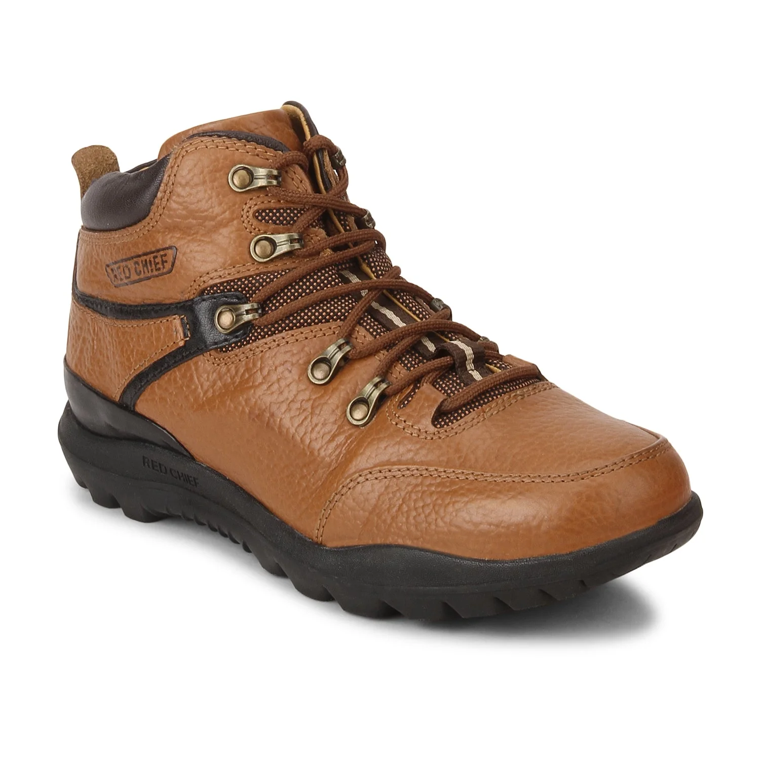 Red Chief Elephant Tan Casual Boot Shoes for Men RC5070 107 - Image 5
