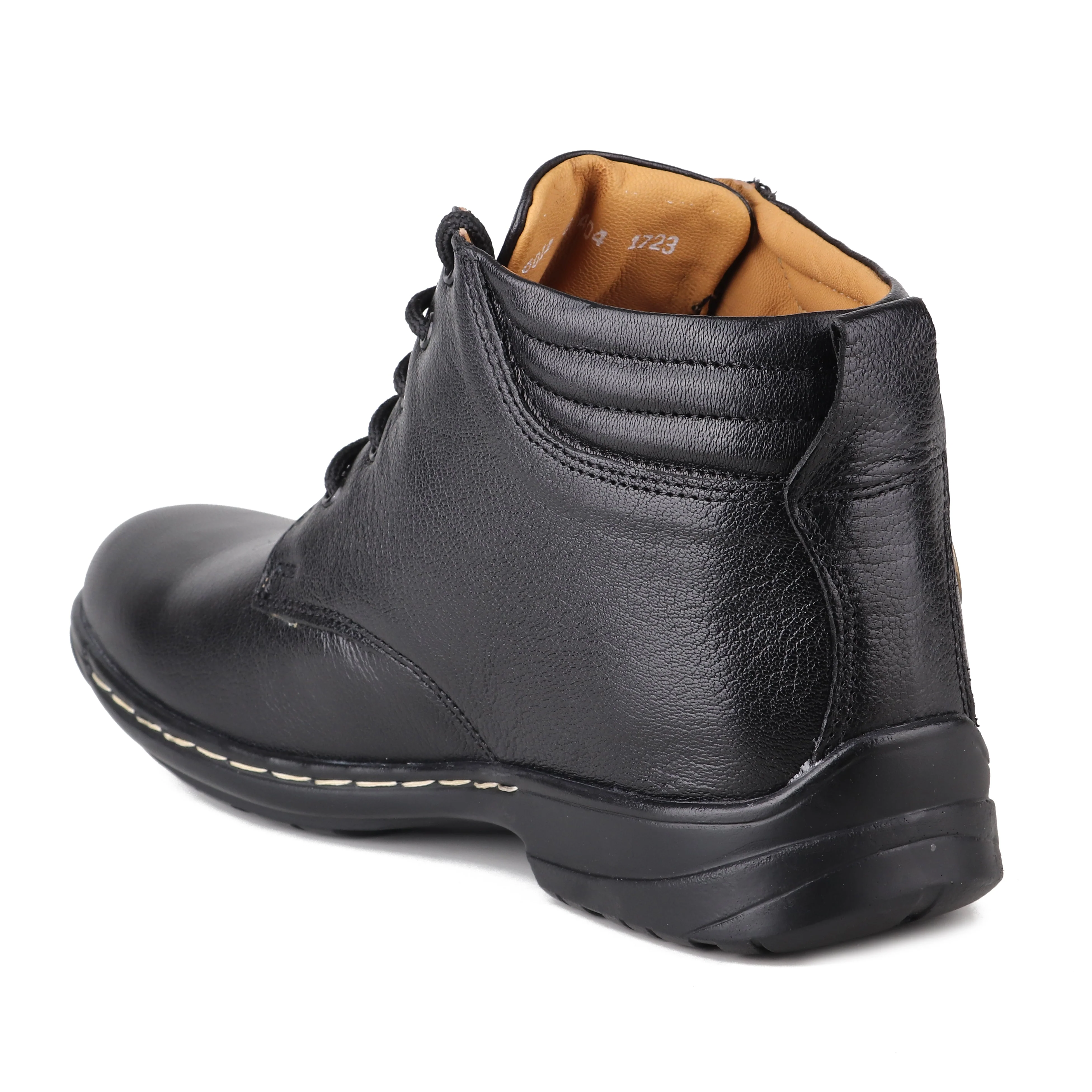 Red Chief Black Casual Boot Shoes for Men RC6011 001 - Image 5