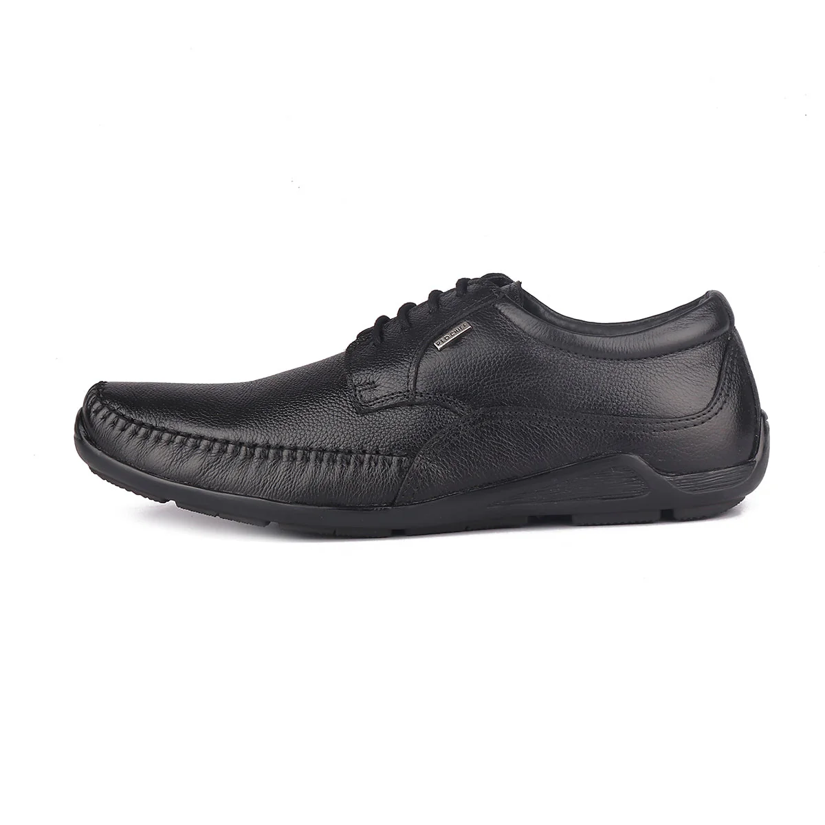 Red Chief Black formal Derby shoes for Men RC1811 001 - Image 3