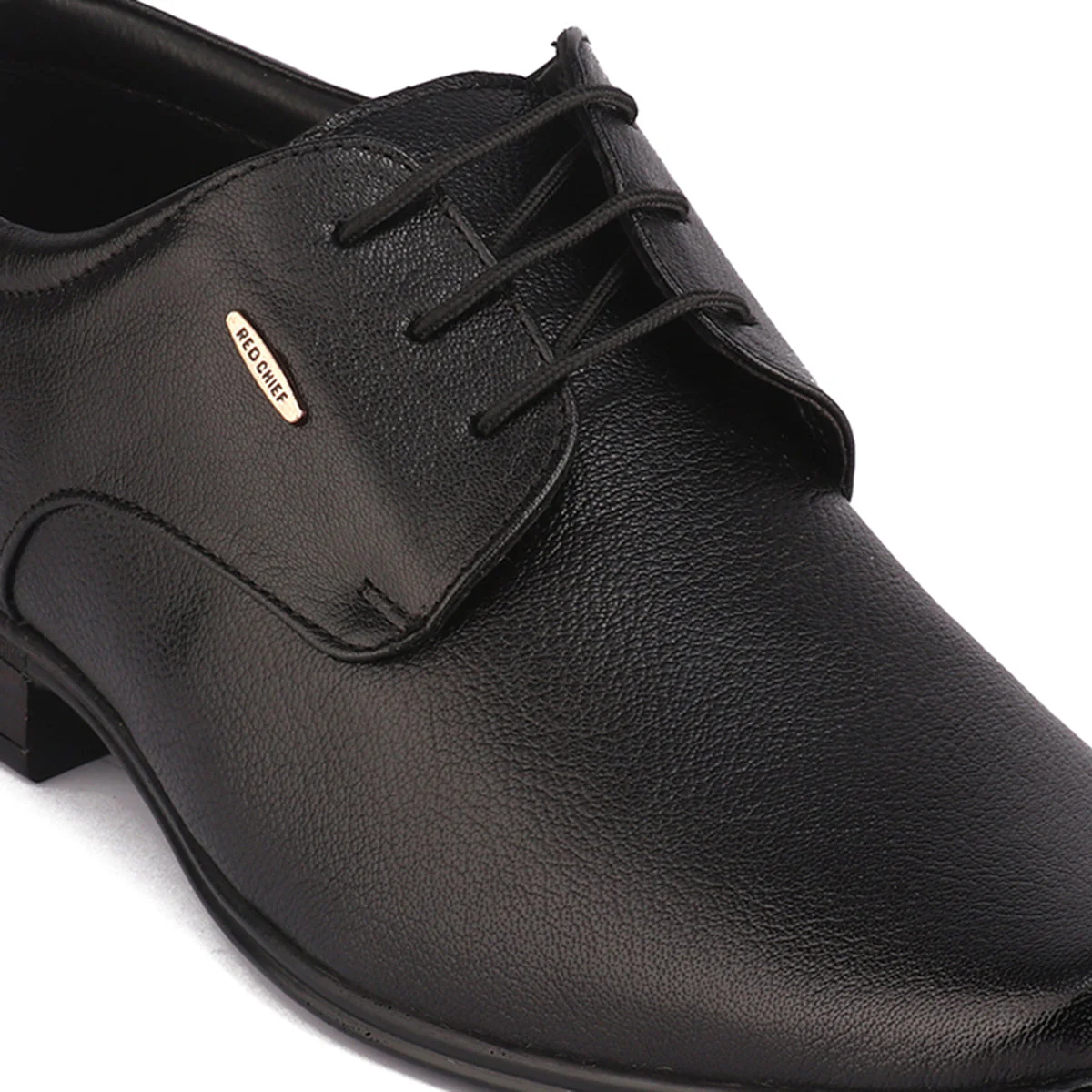 Red Chief Black formal Derby shoes for Men RC1998 001 - Image 5